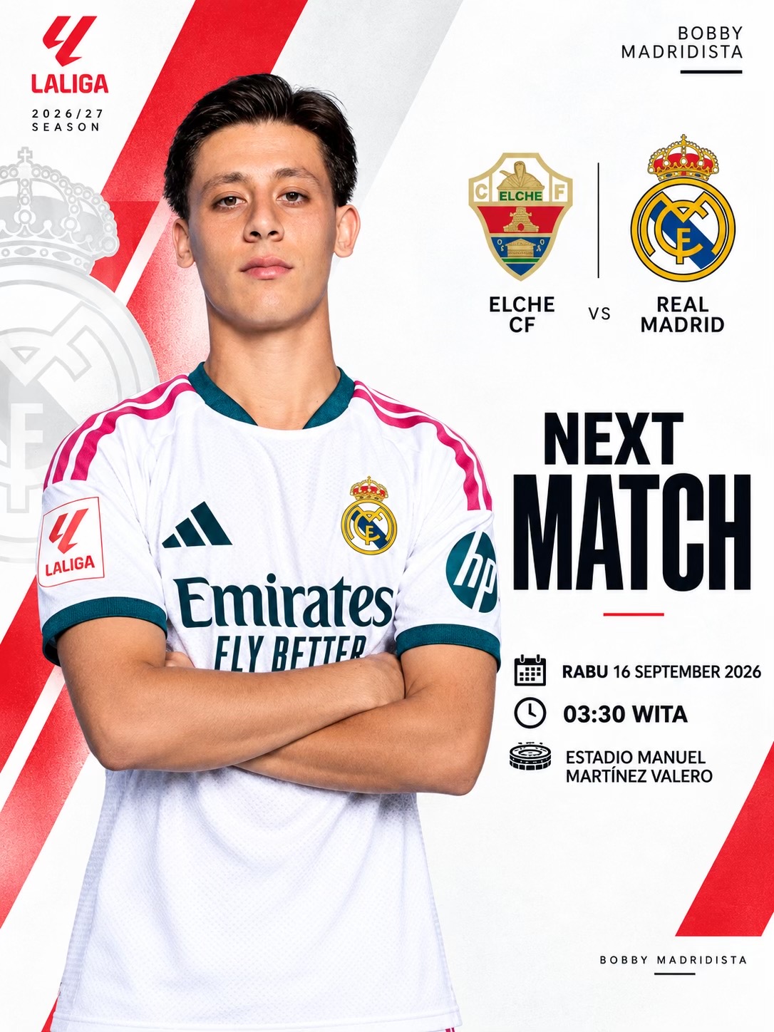 @¡BOBBY MADRIDISTA!