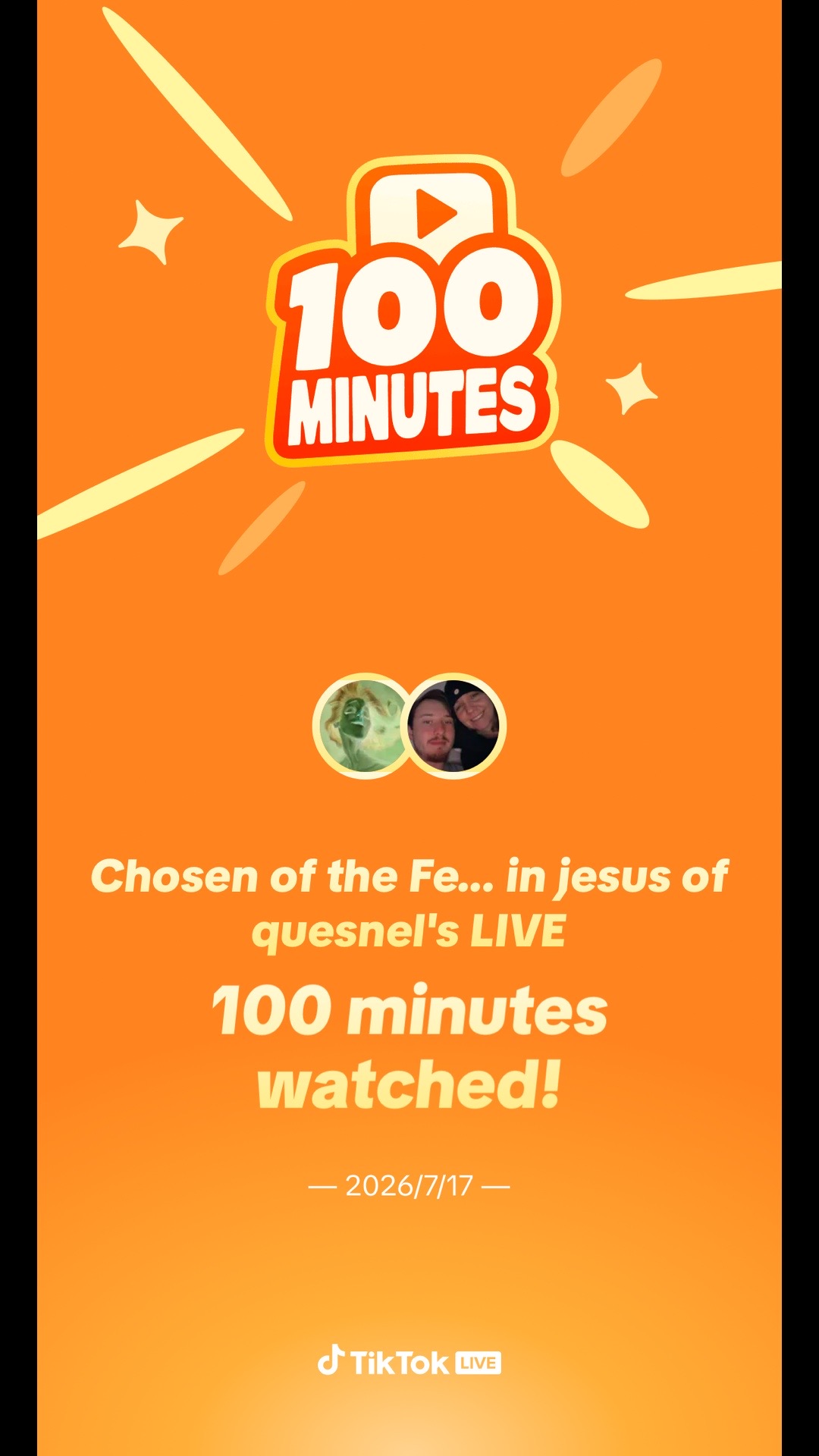 @Chosen of the Few (Nick)