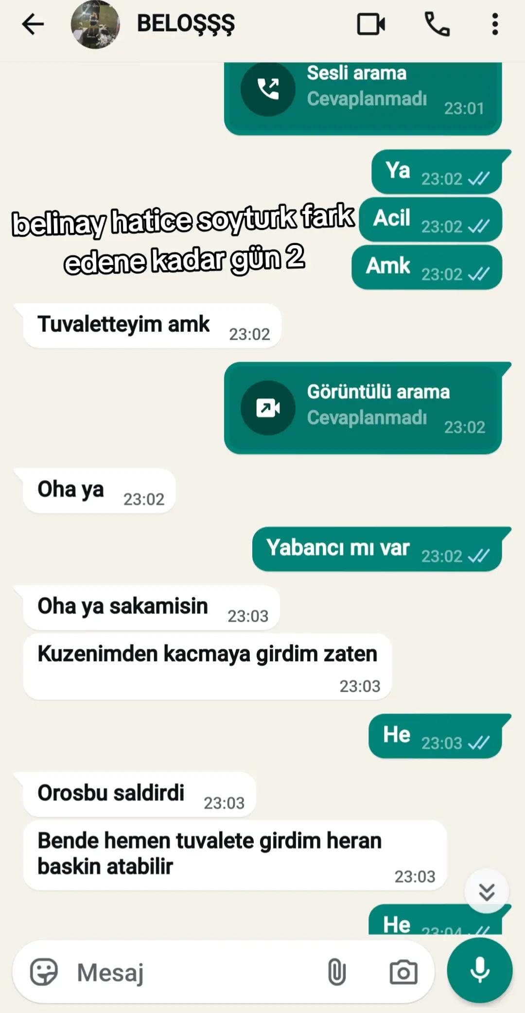 @BELİNAY FARK EDENE KADAR