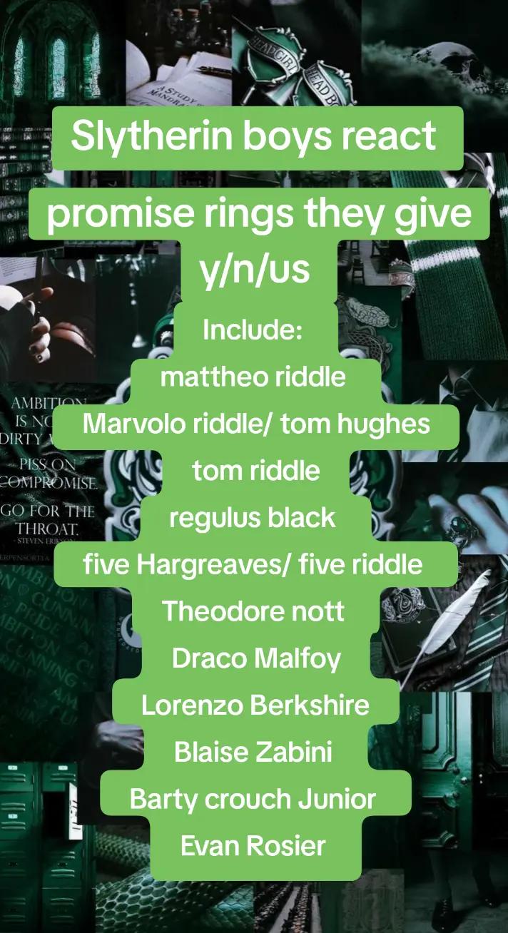 @🐍💚Slytherin boys 💚🐍
