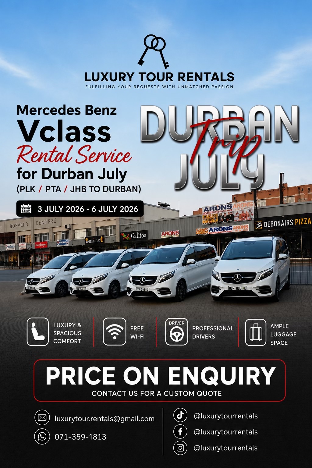 @Luxury Tour Rentals
