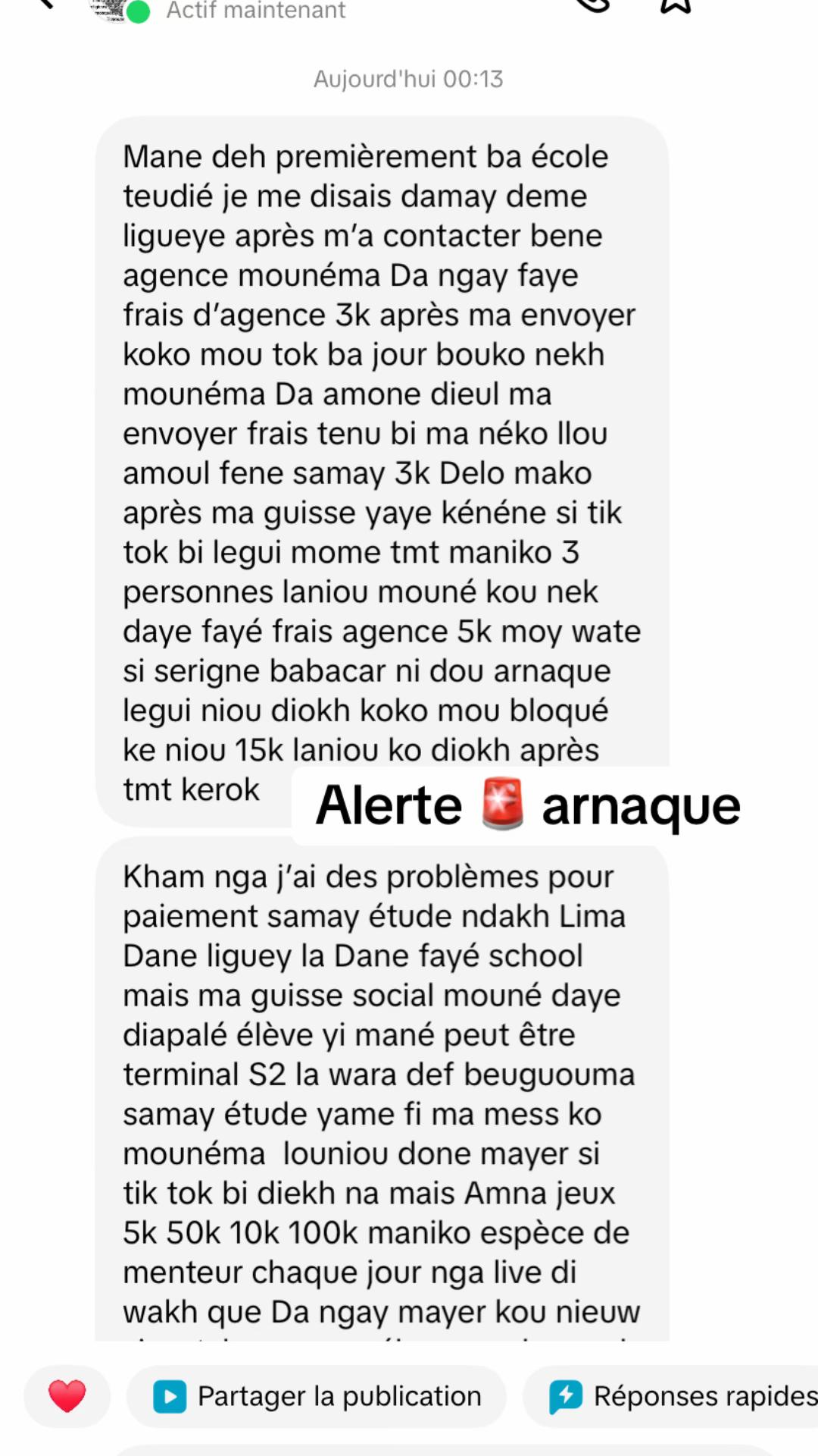 @S🚫uhaibou dén🚫CER ARNAQUE