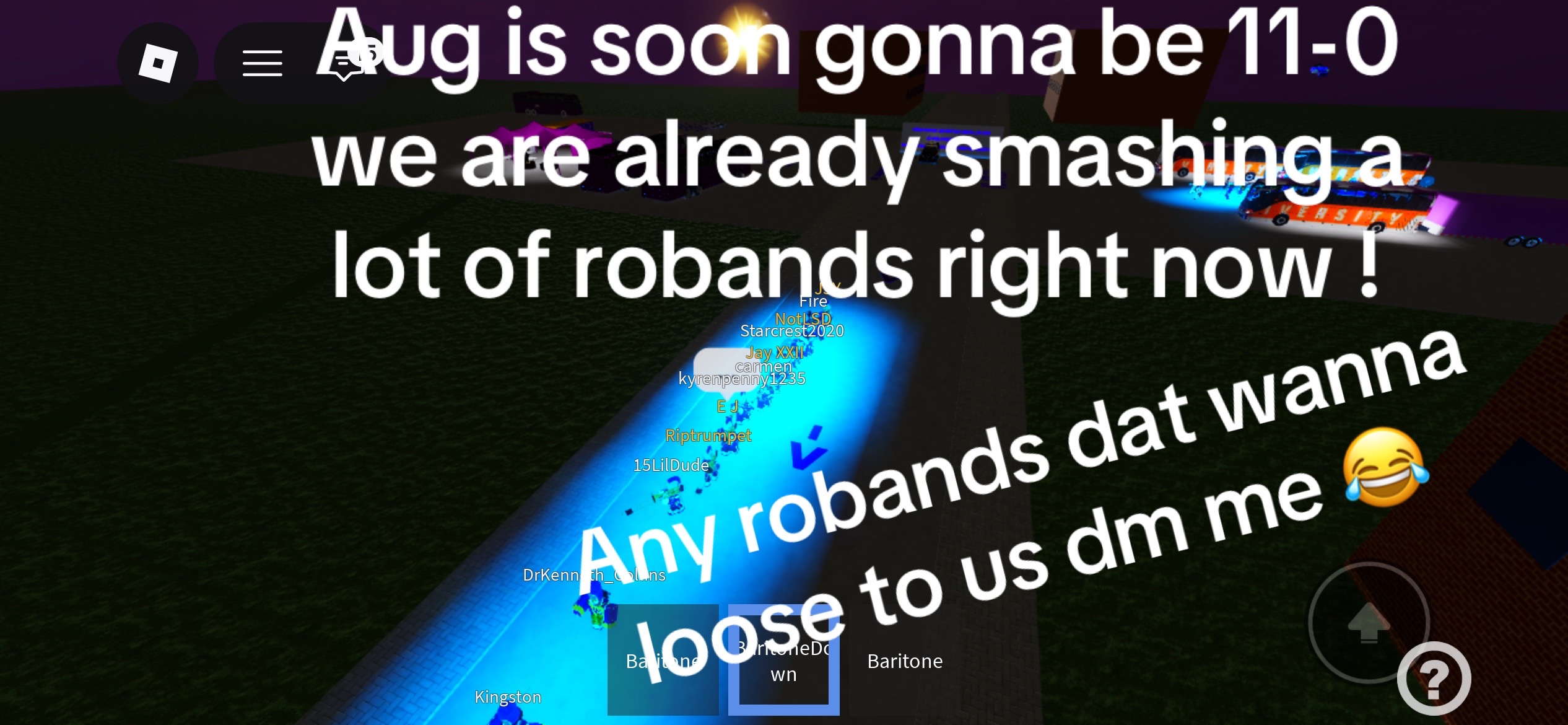 @Director of two rblx bands