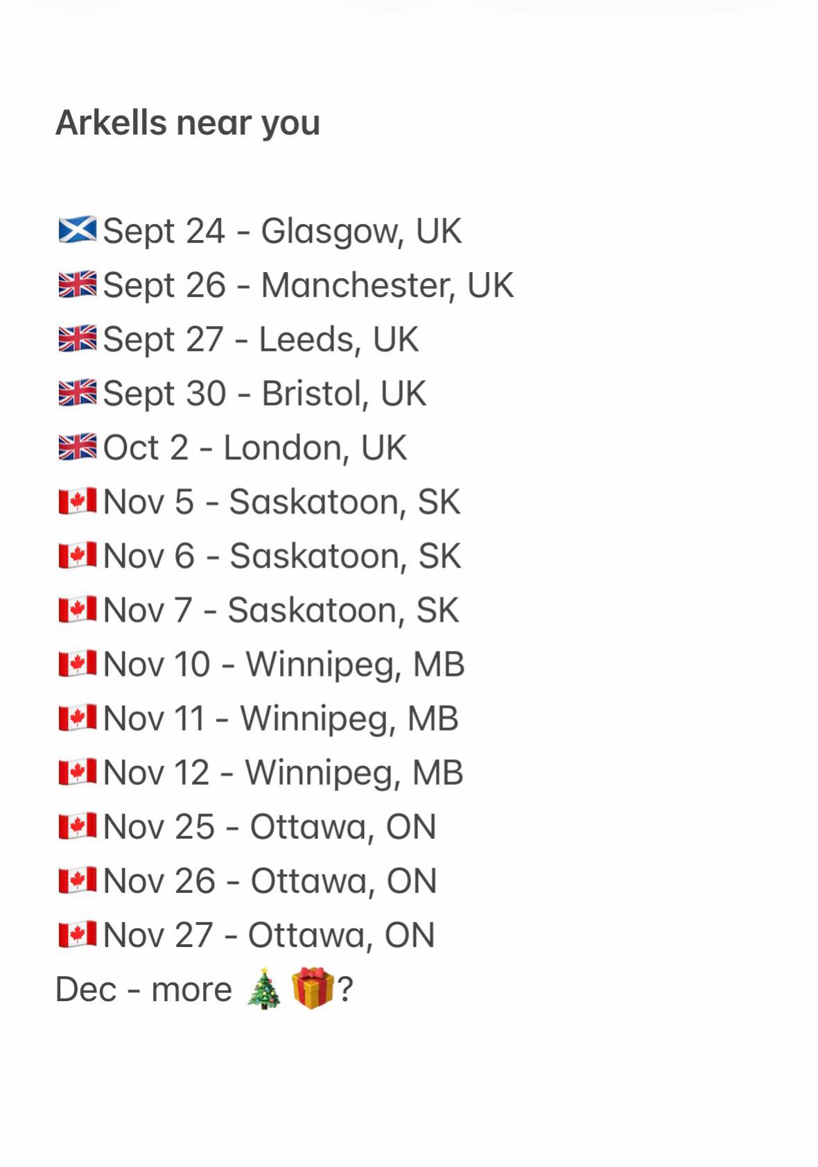 @Arkells