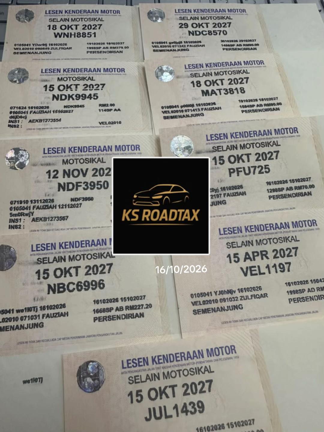 @KS ROADTAX 90