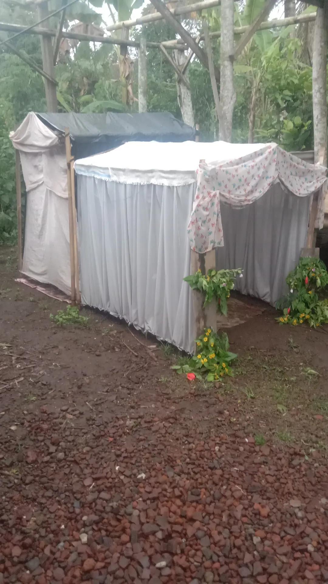 @miniatur tenda wedding Blitar