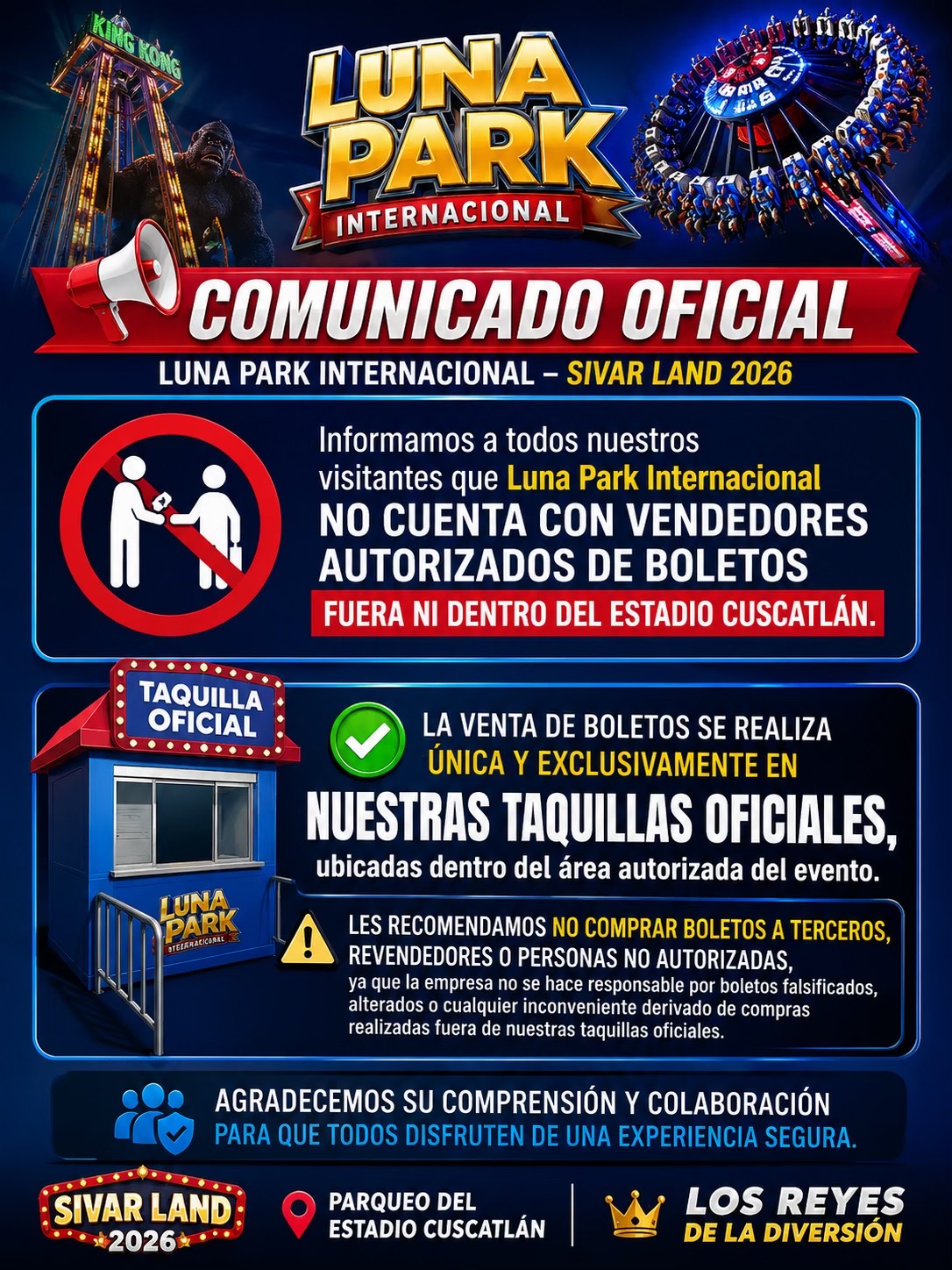 @lunapark internacional oficial