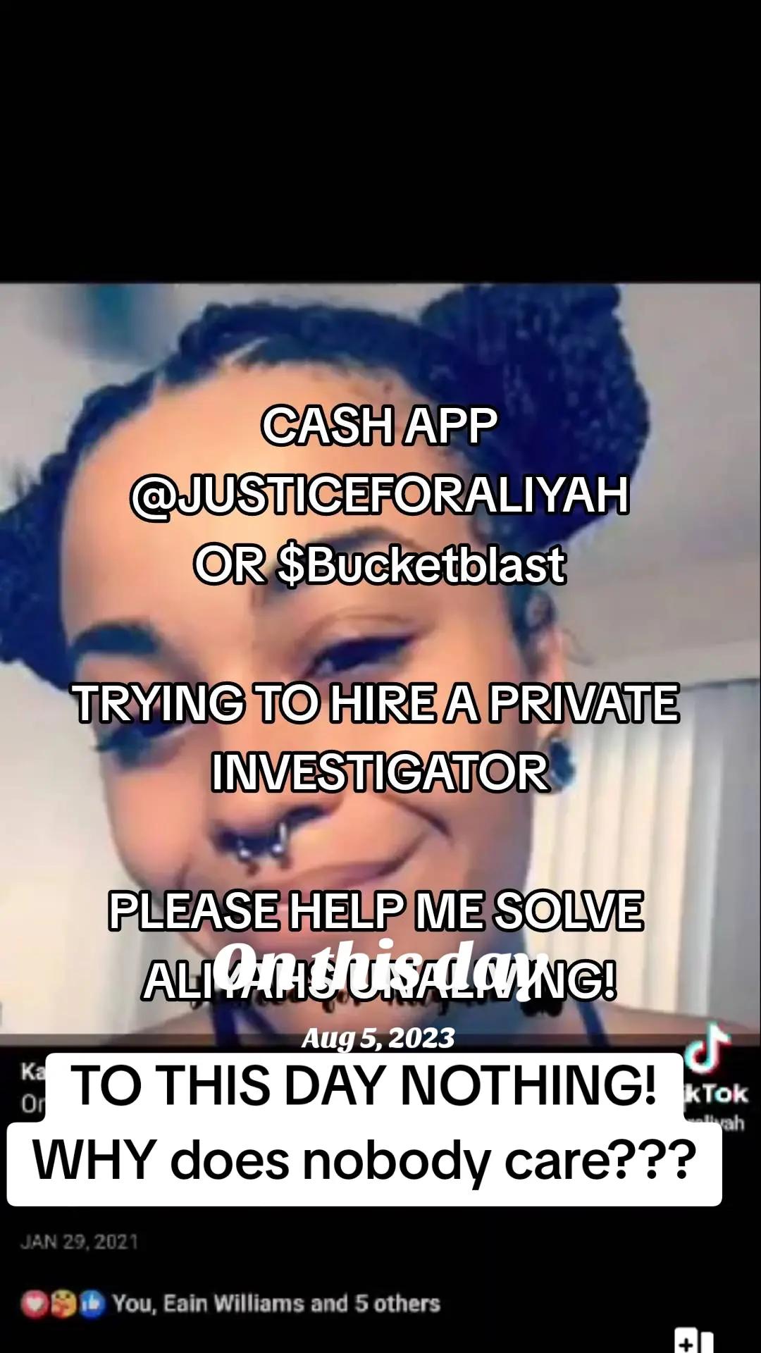 @JUSTICE⚖️for Aliyah Wilson💔