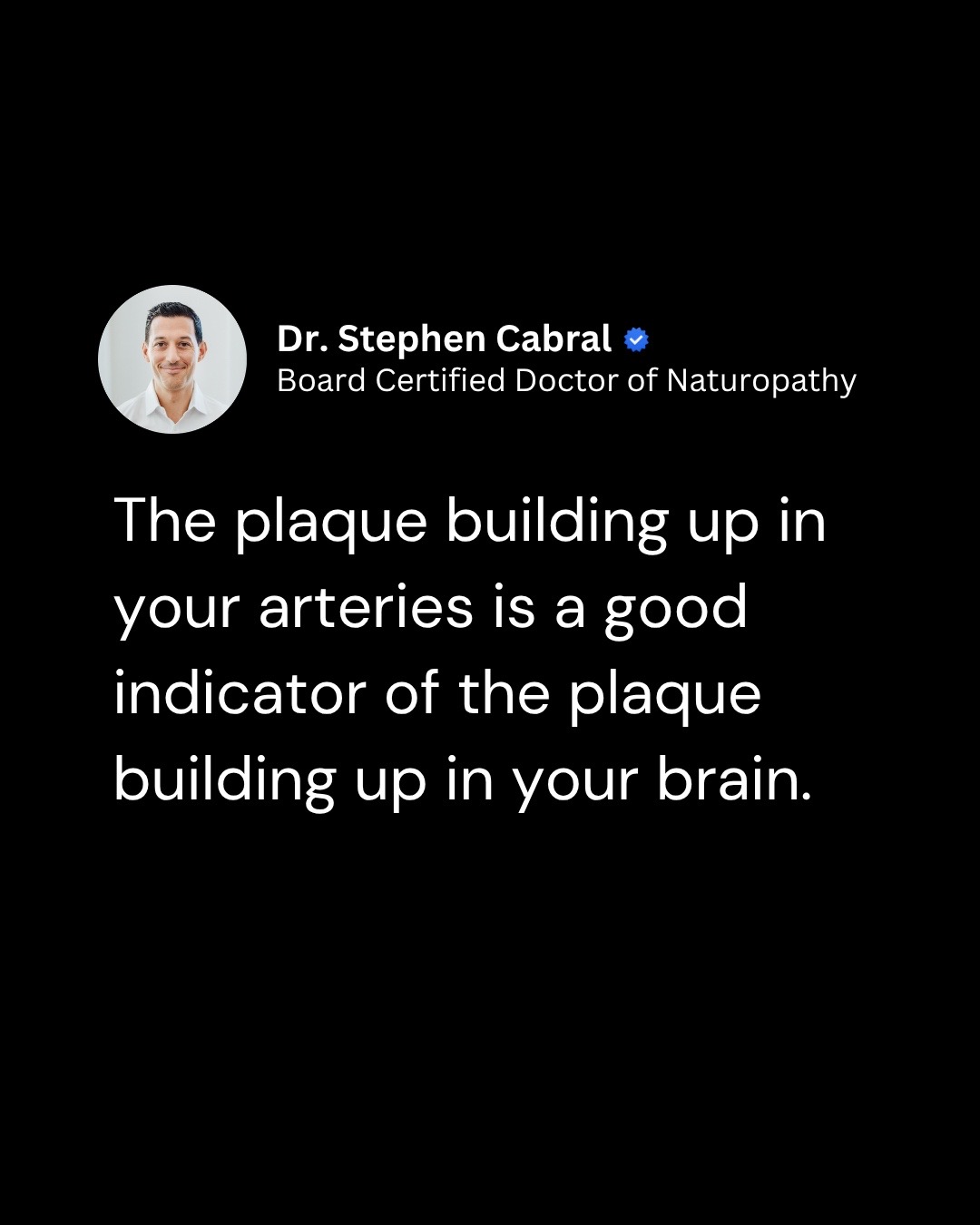 @Dr. Stephen Cabral
