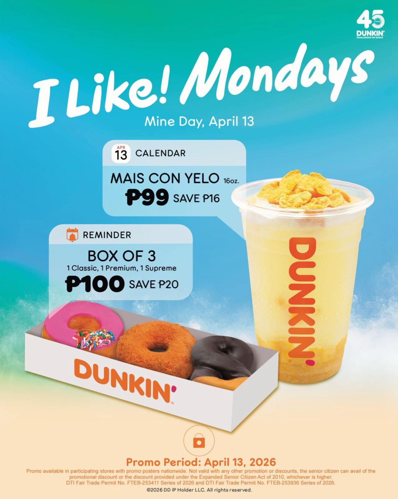 @Dunkin’ Philippines