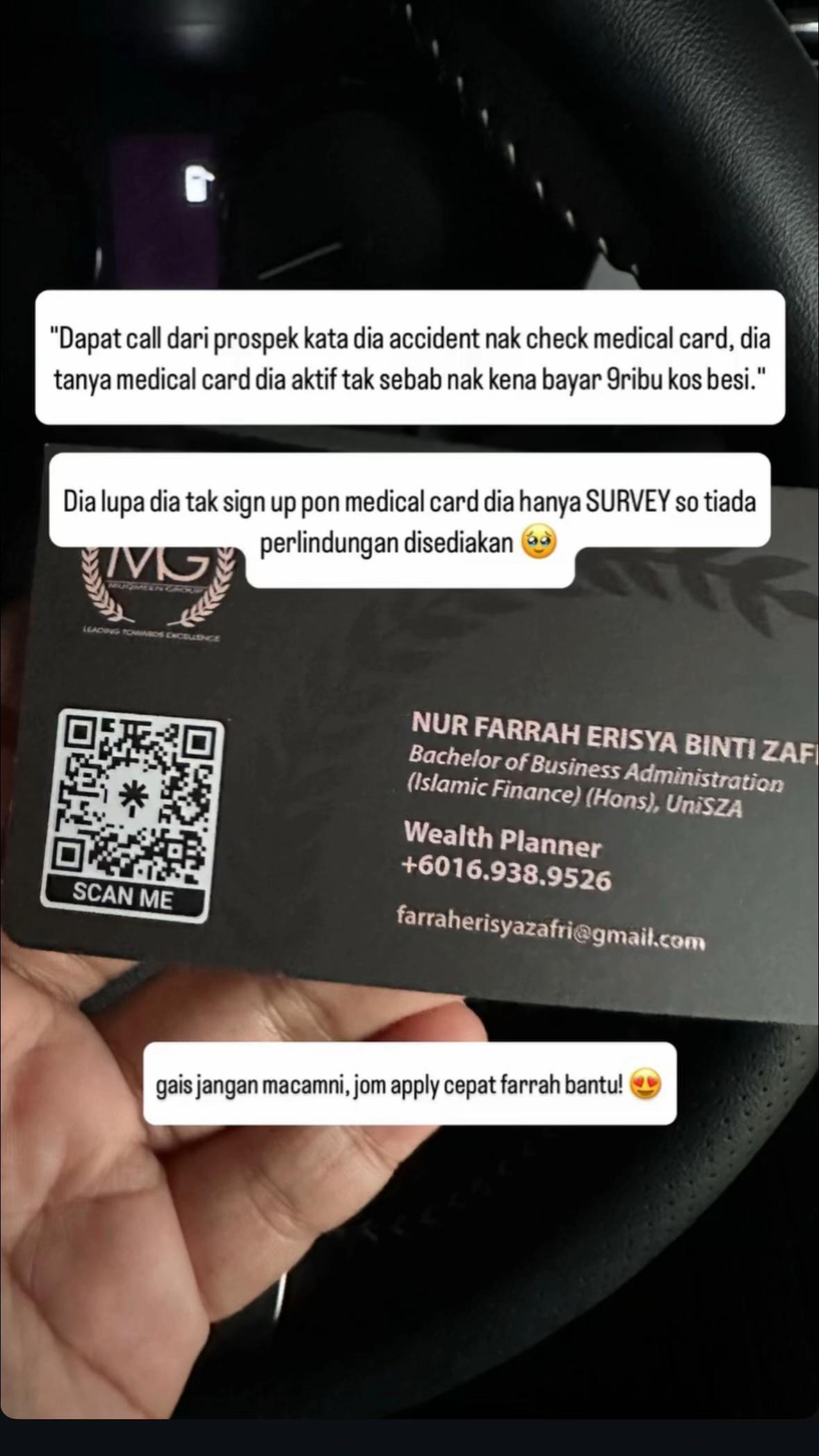 @Farrah Erisya | Akak Takaful