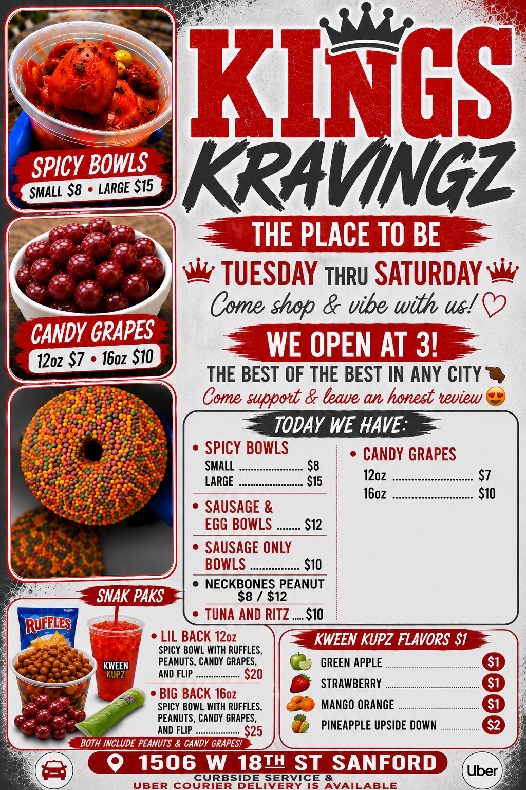 @Kings Kravingz Spicy Bowls