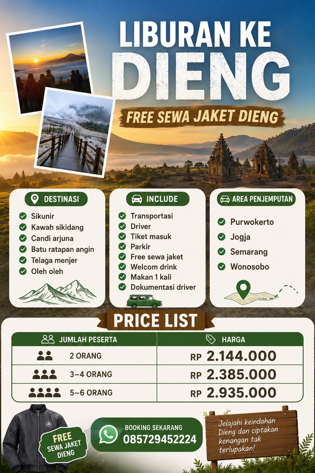 @SewaOutfit Dieng