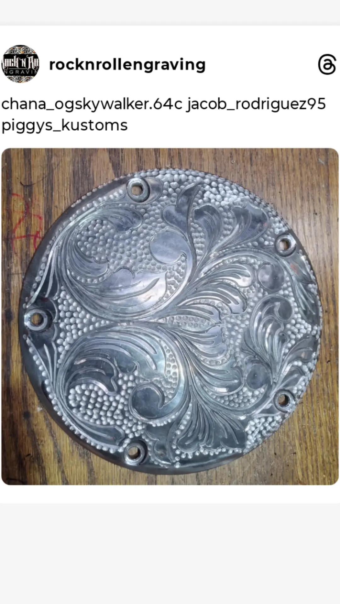 @Rock'n'Roll engraving