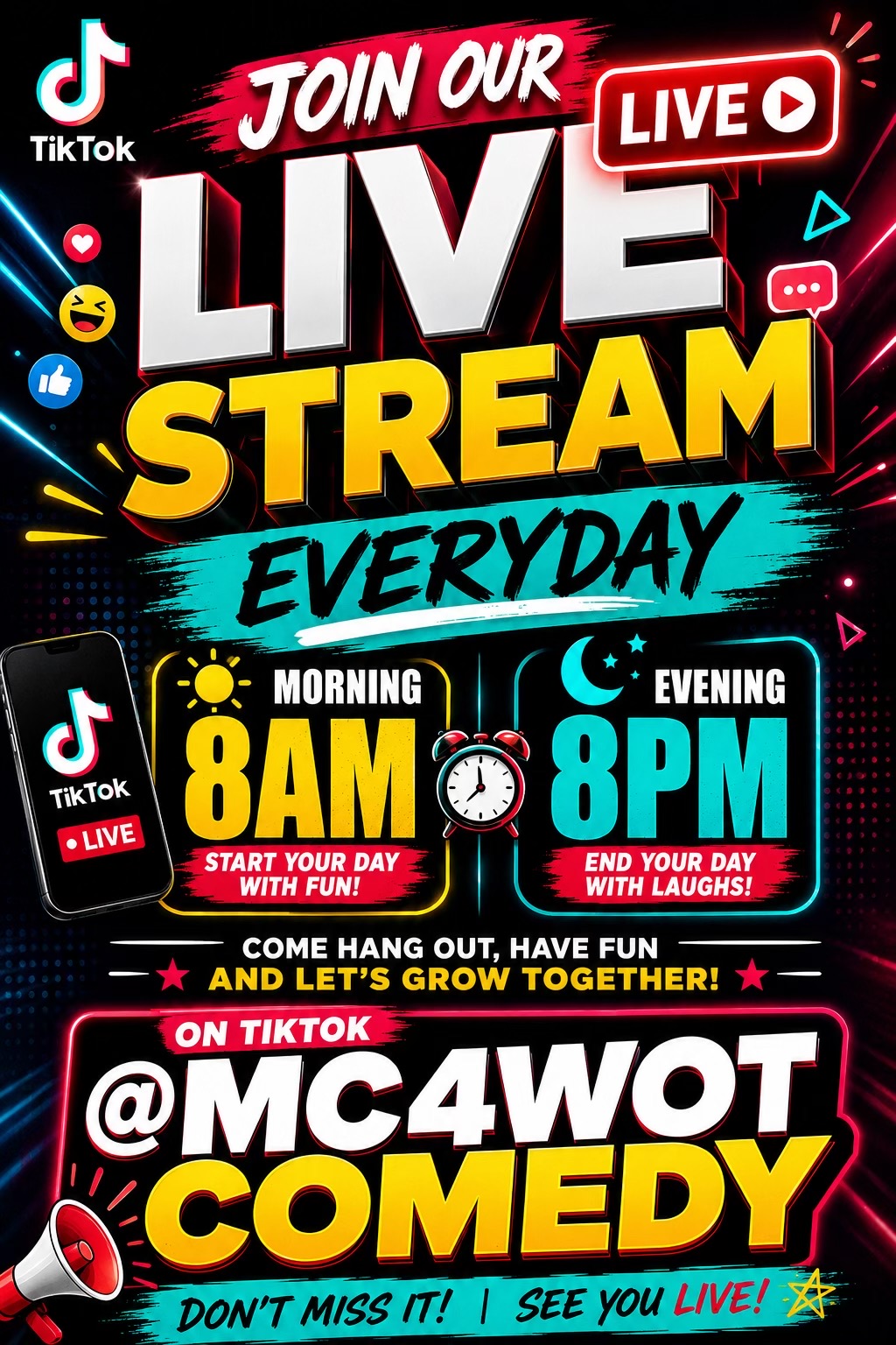 @Mc4wot Comedian