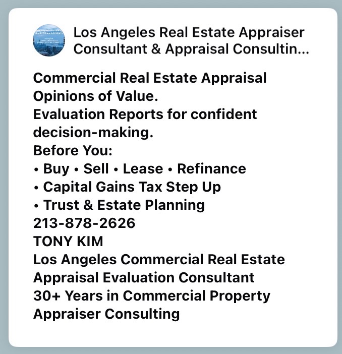 @CRE Appraiser Consultant