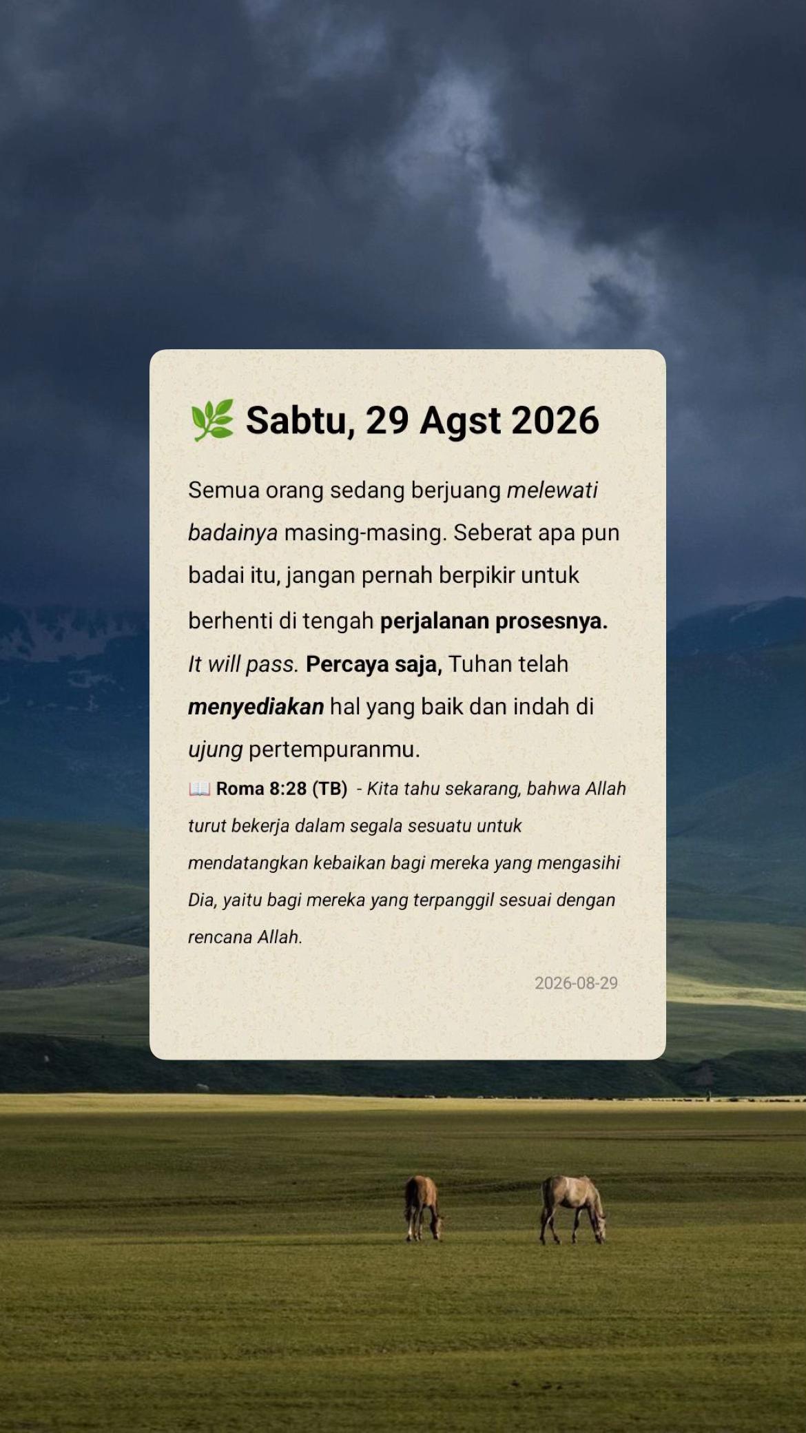 @MOTIVASI PERCAYA🕊️