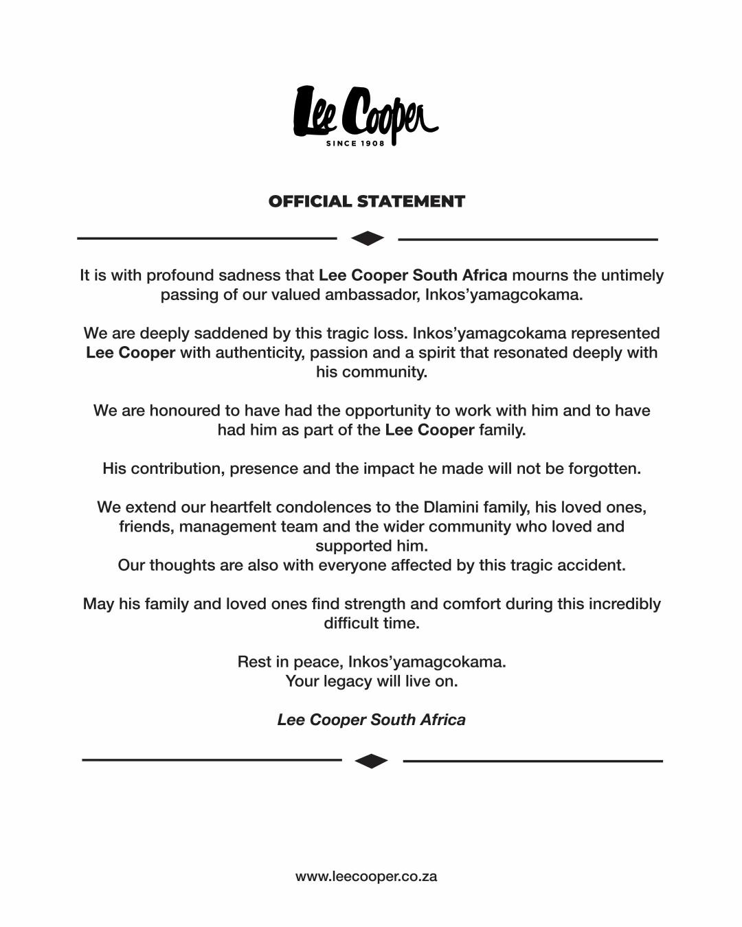@Lee Cooper South Africa