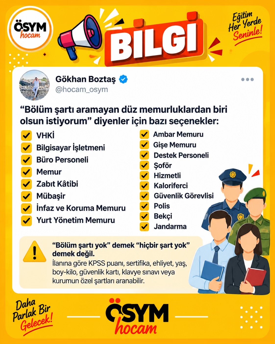 @&Ouml;SYM Hocam | G&ouml;khan Boztaş