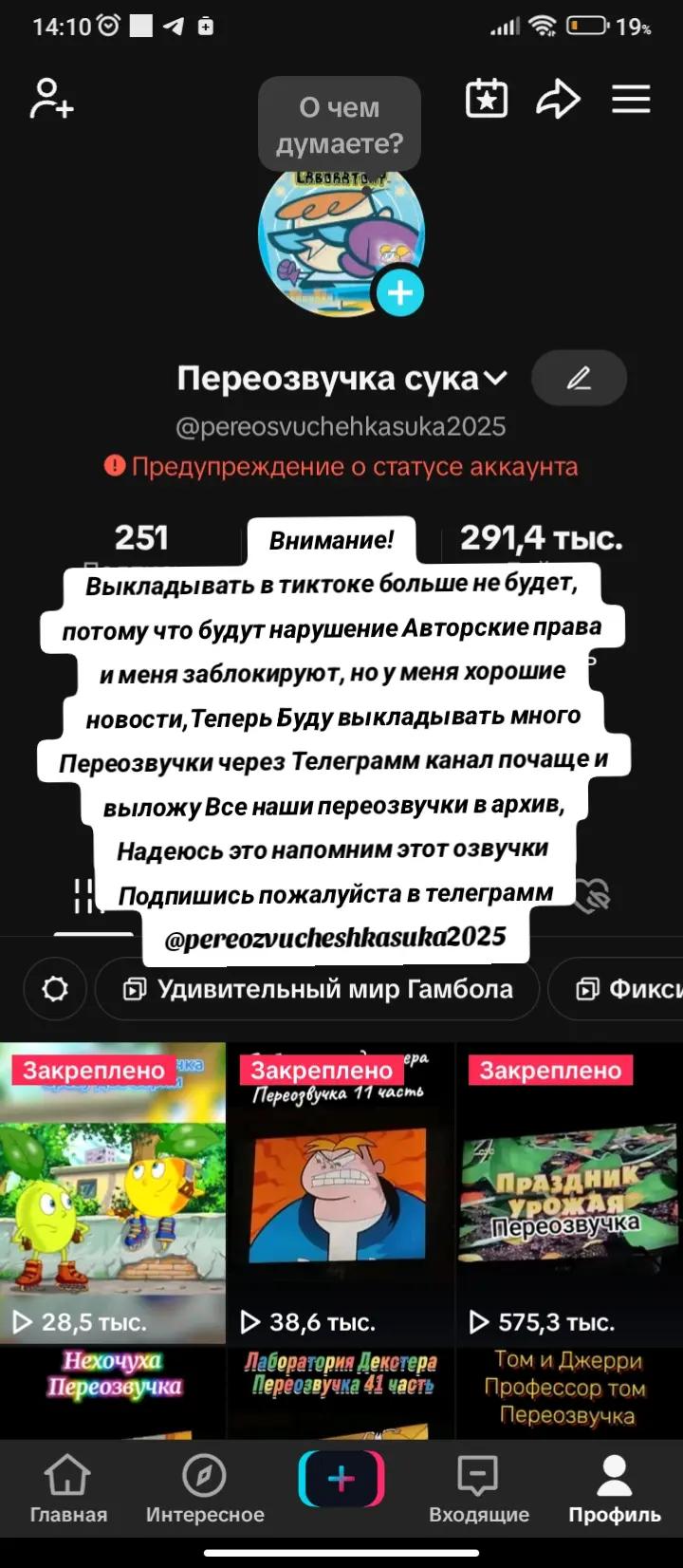 @ТГК:pereozvucheshkasuka2025