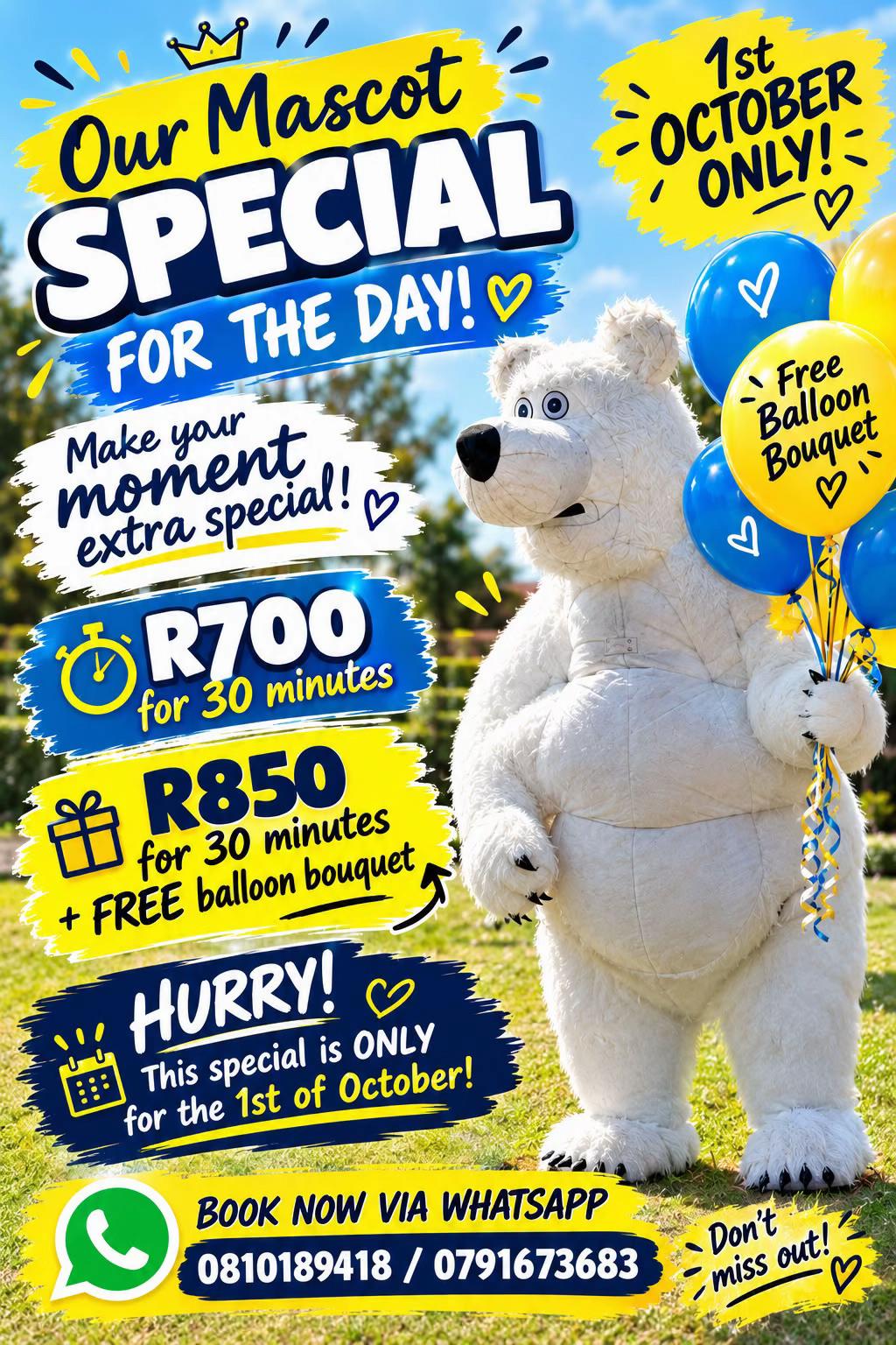 @Mascots in joburg
