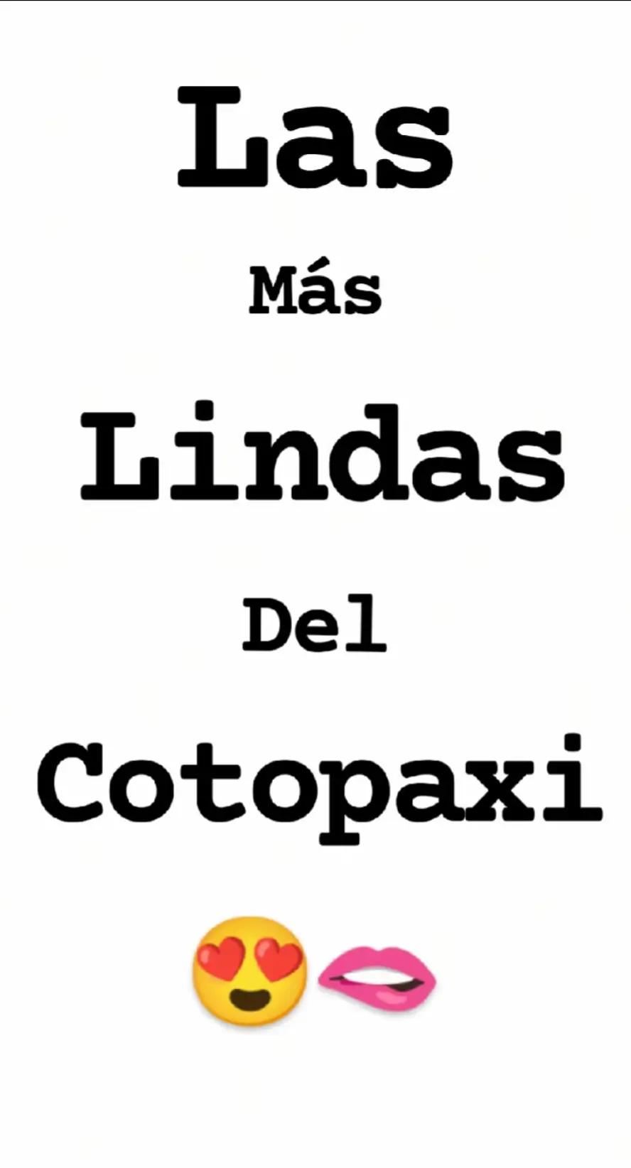 @Funando Cotopaxi