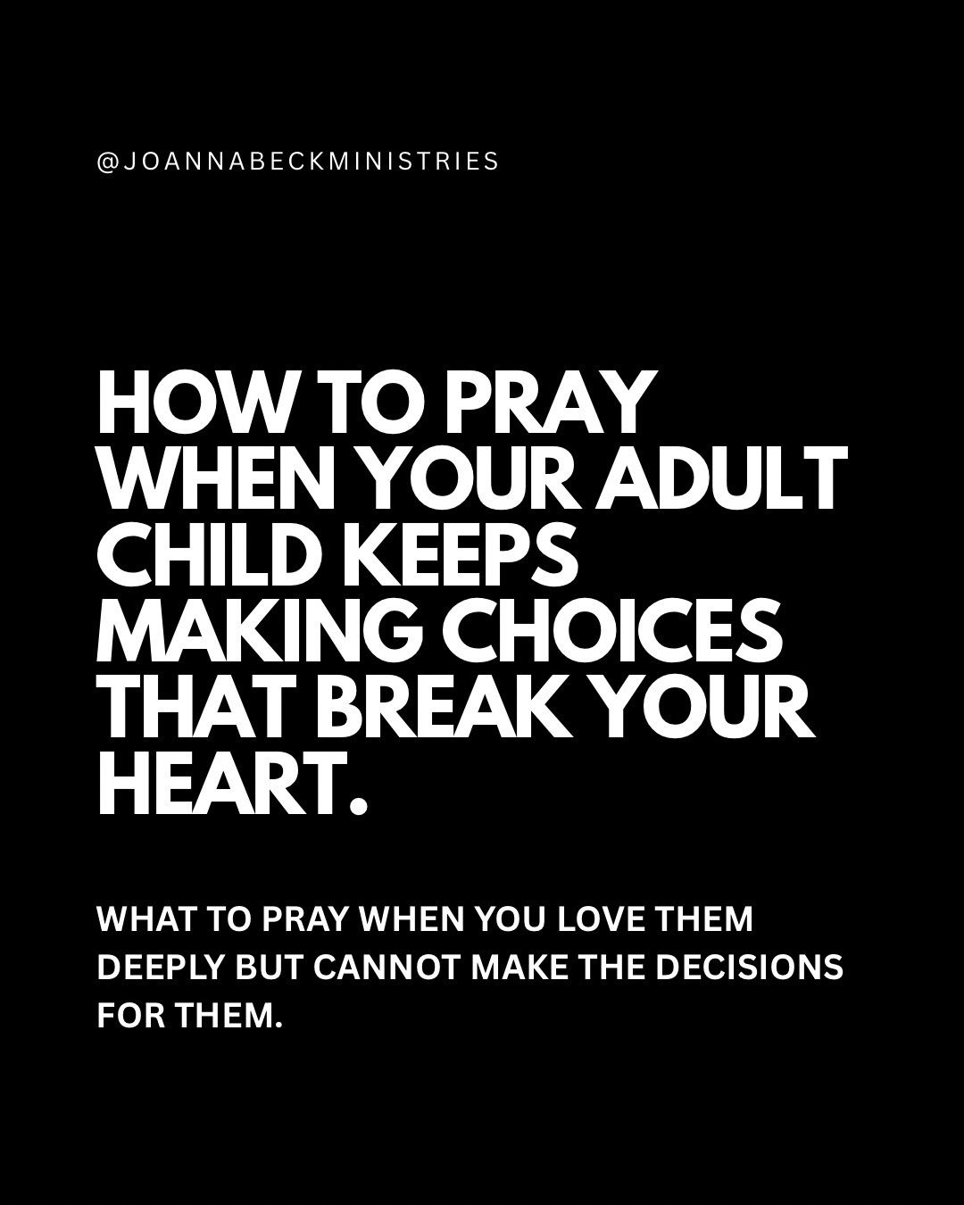 @Joanna Beck Ministries