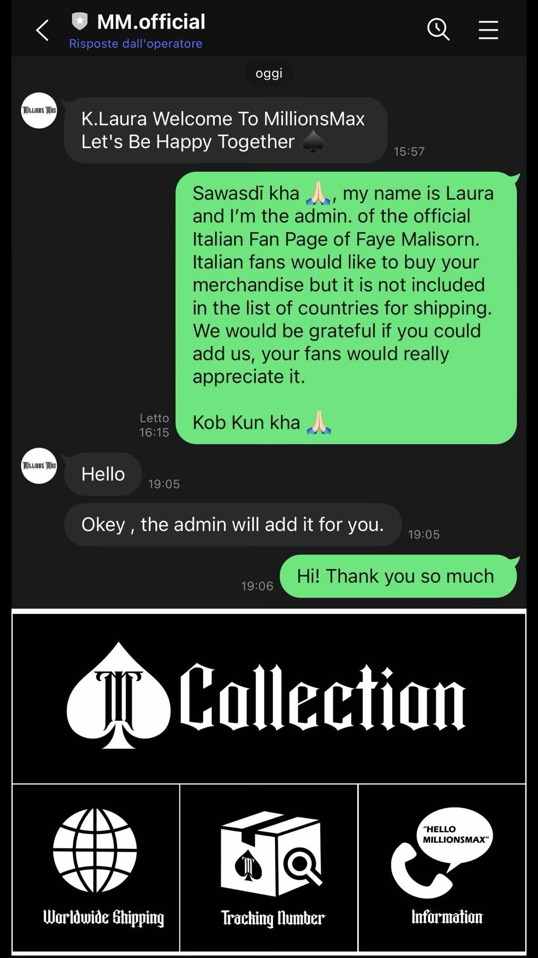 @FayeMalisornItaliaOfficial