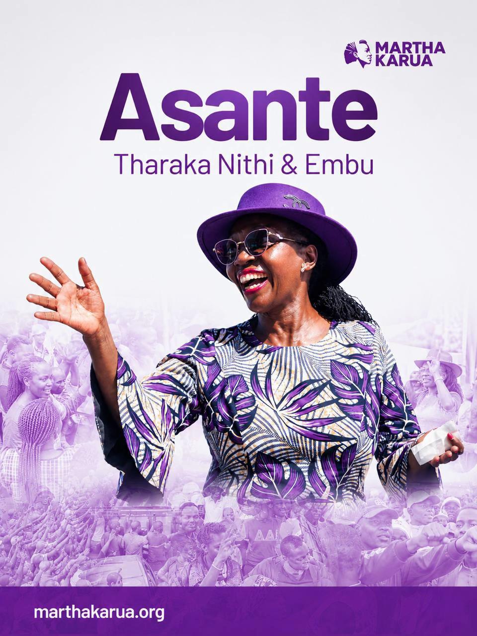 @Martha Karua