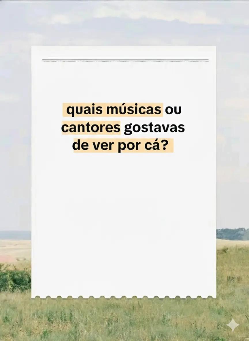 @M&uacute;sicas &agrave; Janela