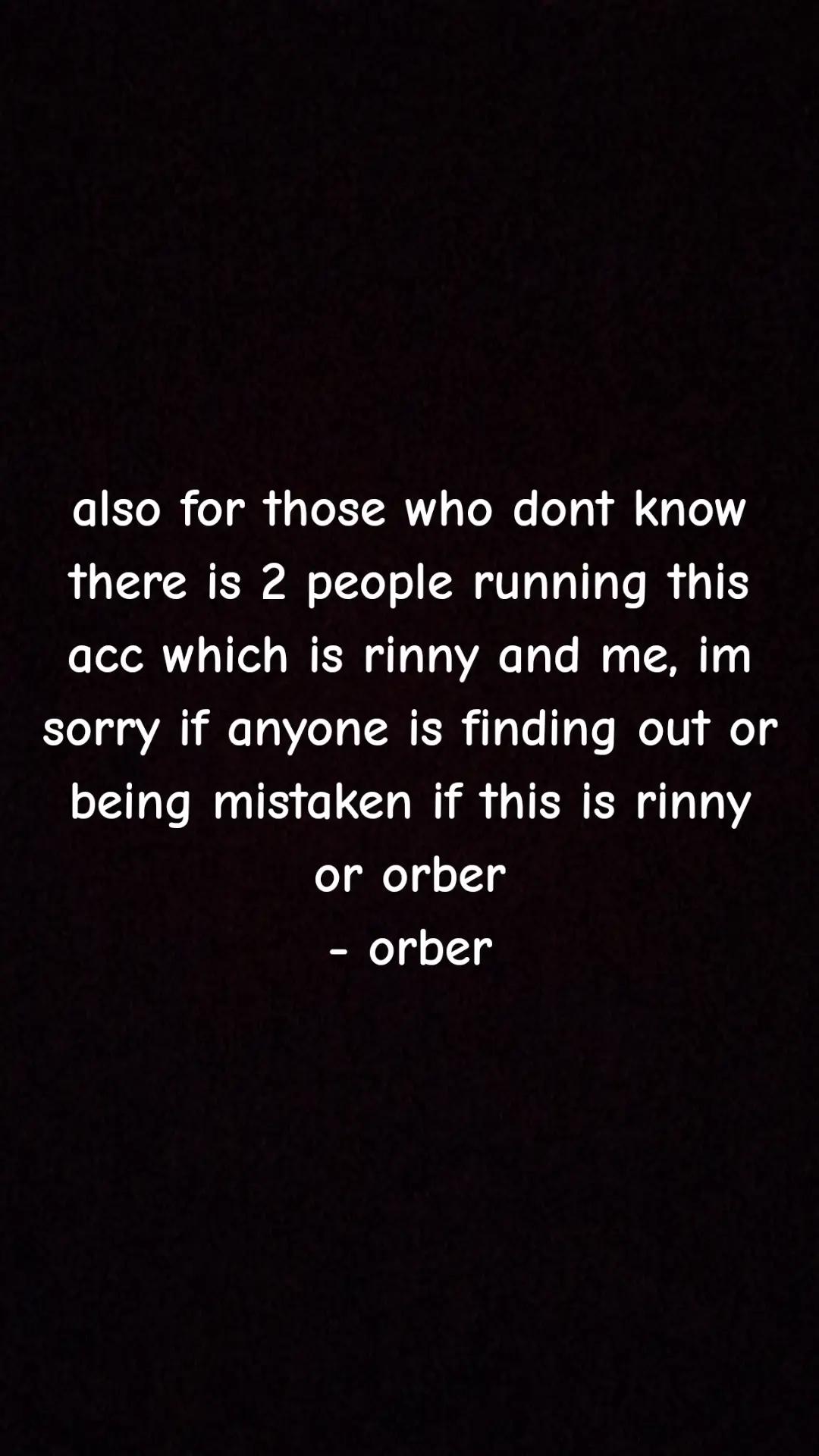 @Rinny (^≗ω≗^) / Orber809