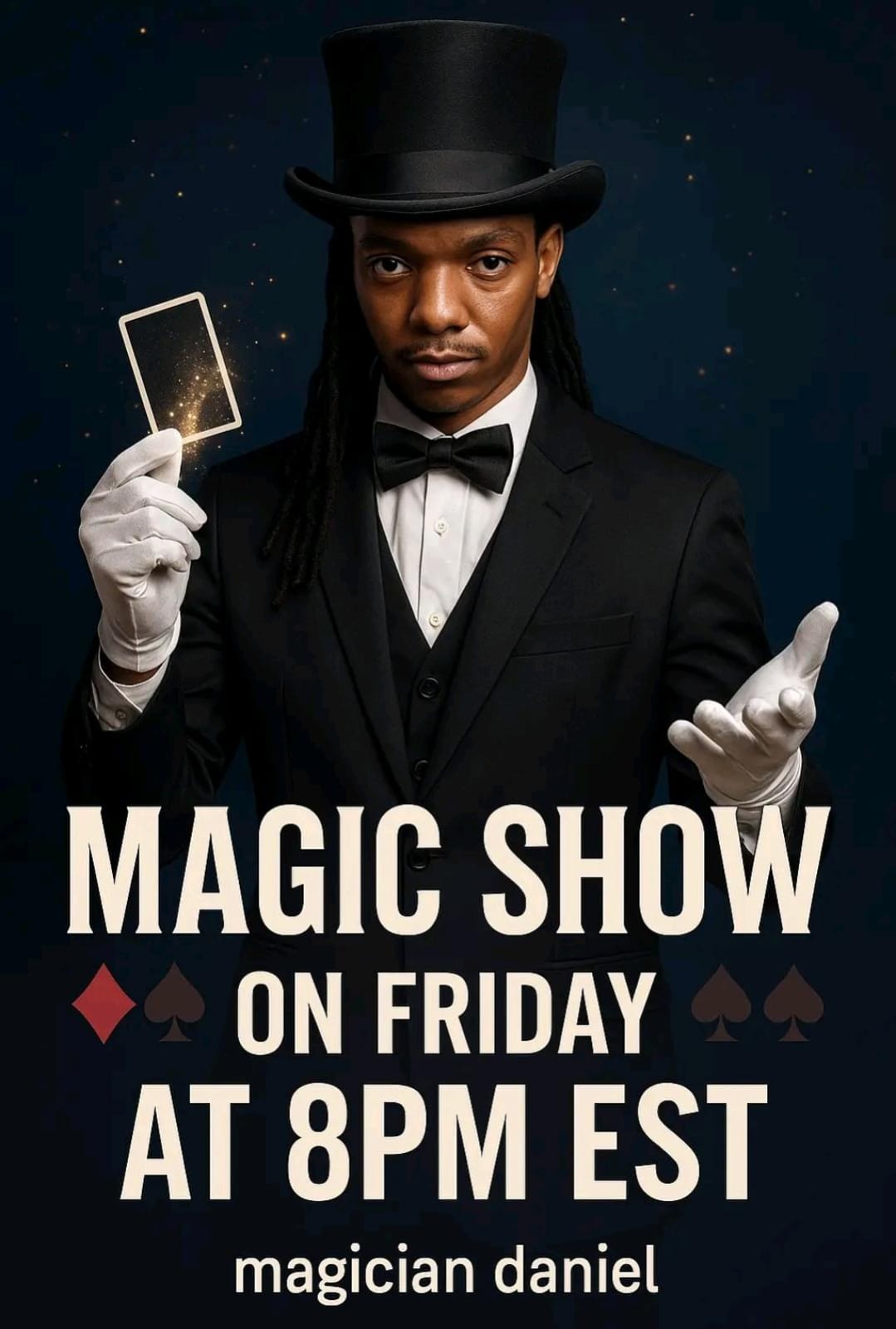 @magician&diams;️&hearts;️&clubs;️&spades;️ daniel