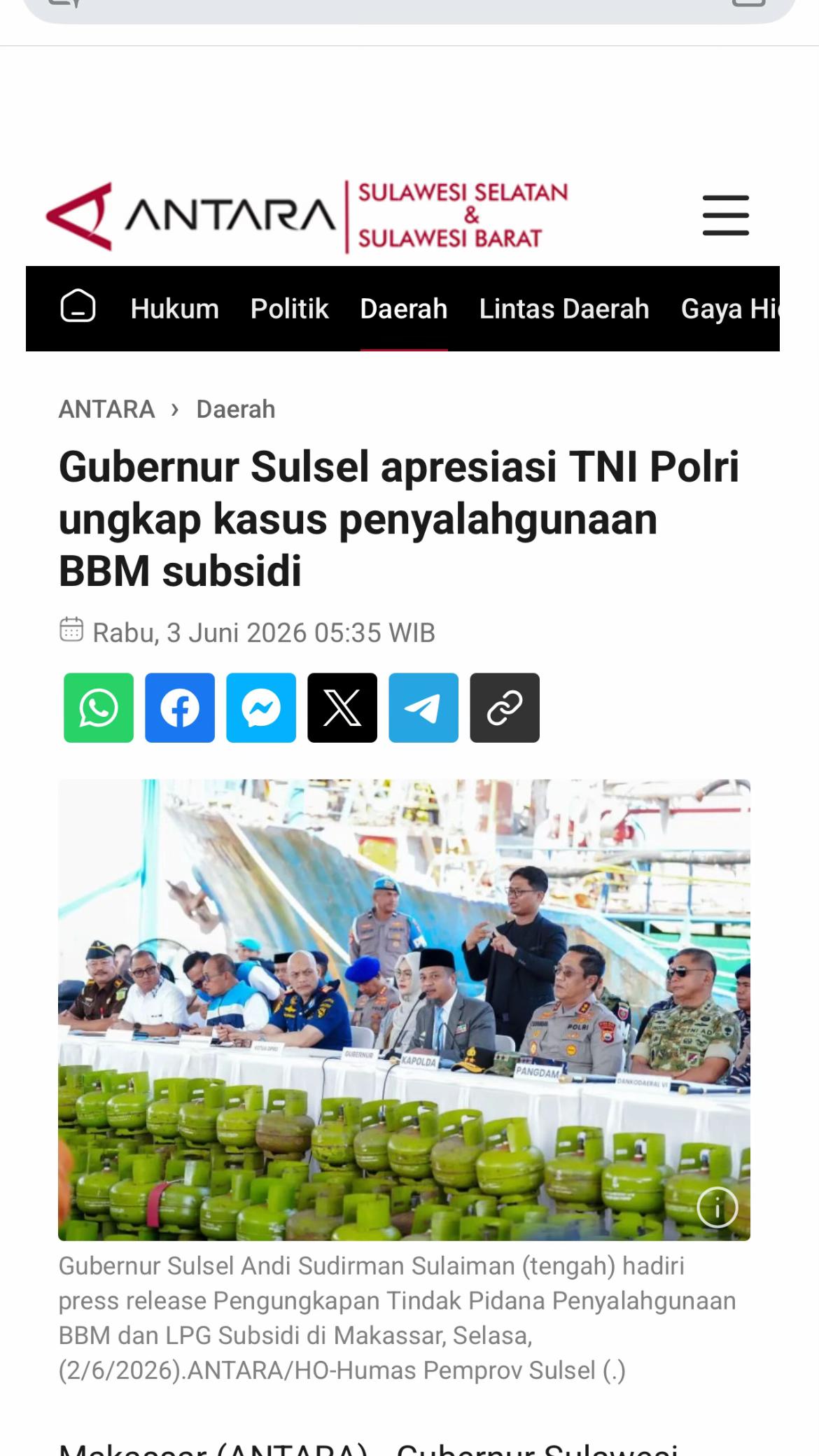 @AntaraSulsel