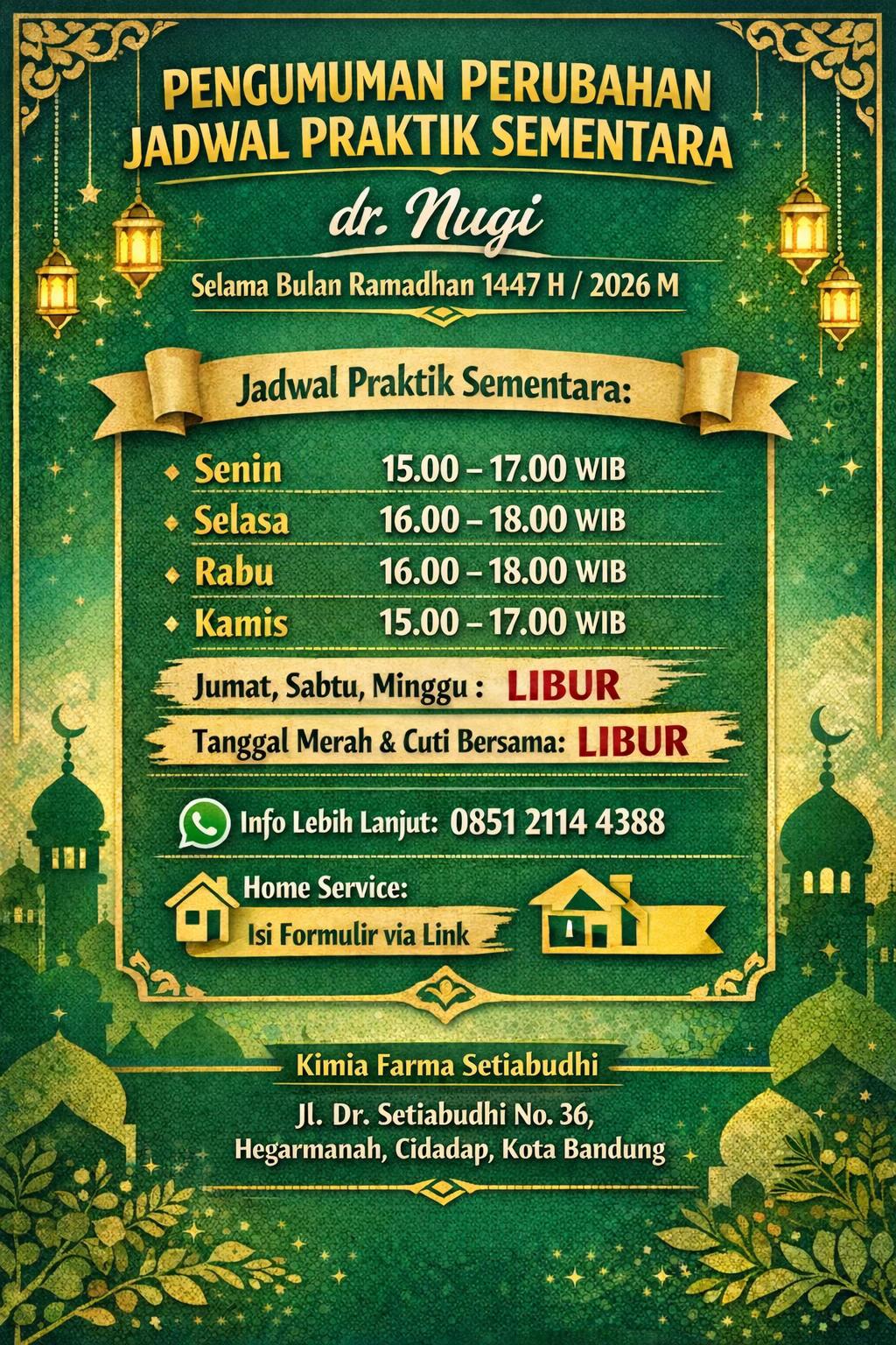 @dr. Nugi, M.M., AIFO-K