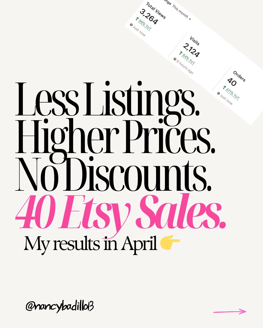 @Nancy Badillo - Etsy Tips