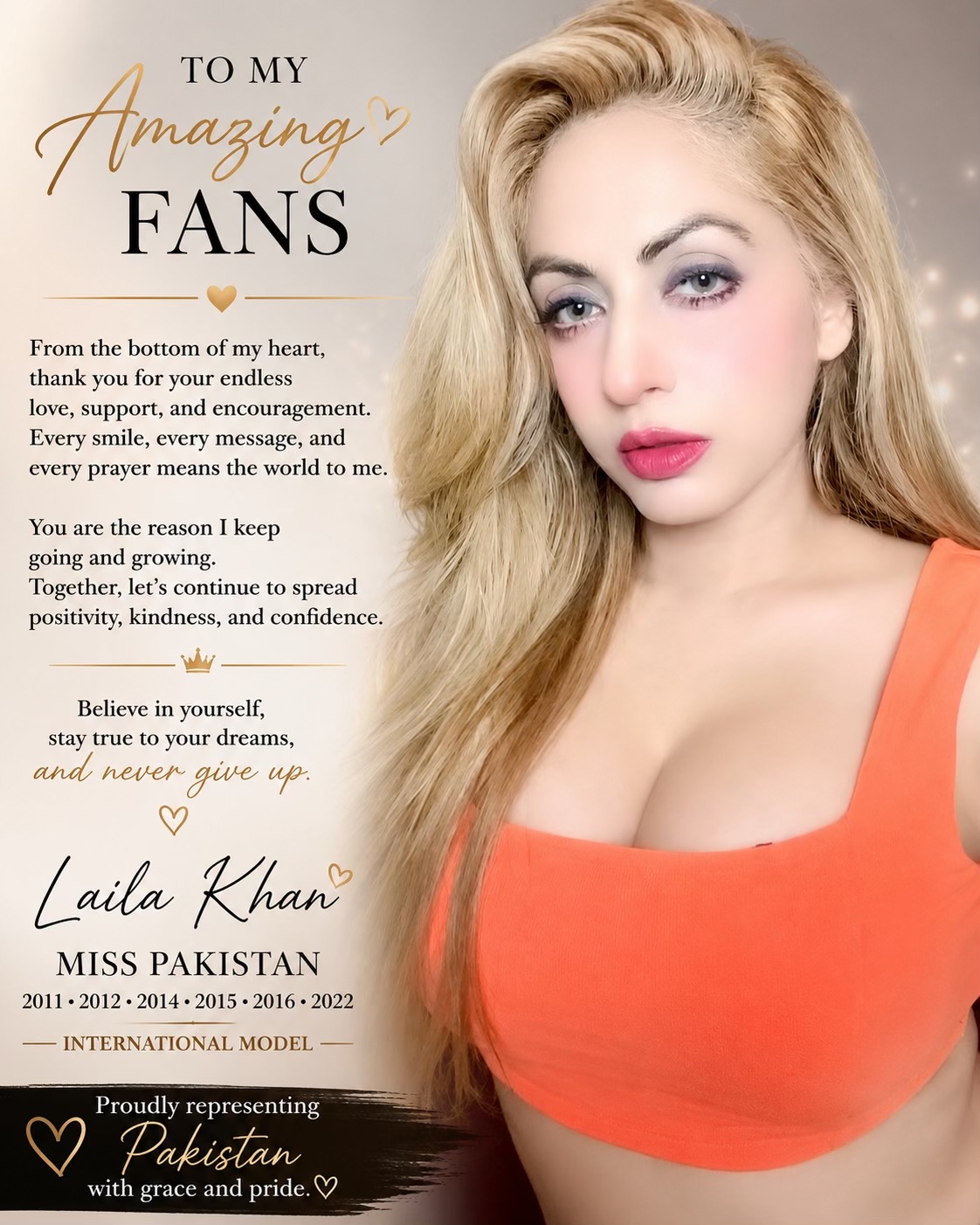 @Miss pakistan Laila k_ officia