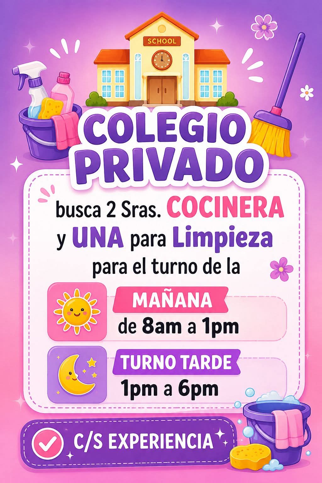@trabajo si hay✅️