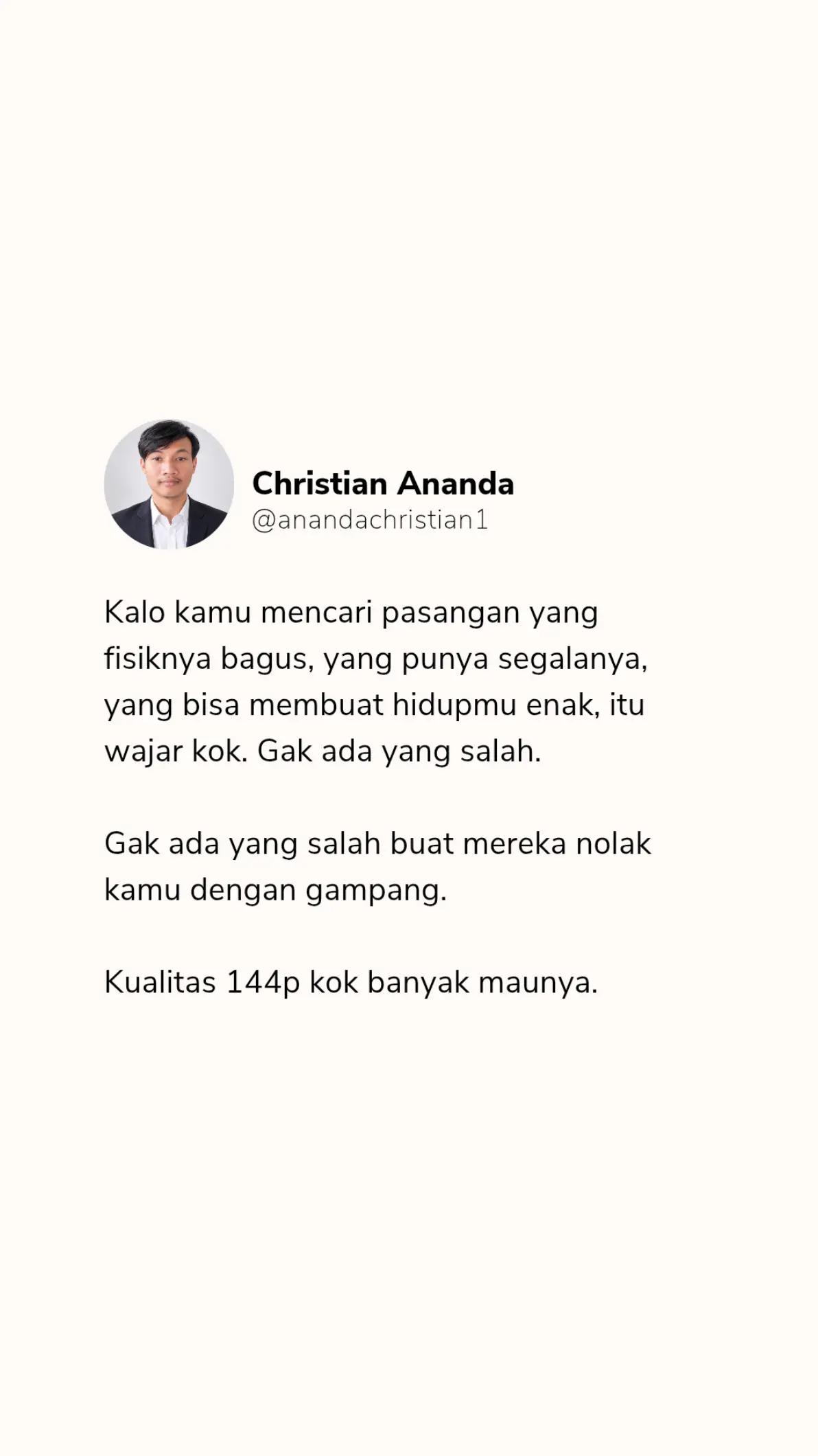 @Anandachristian