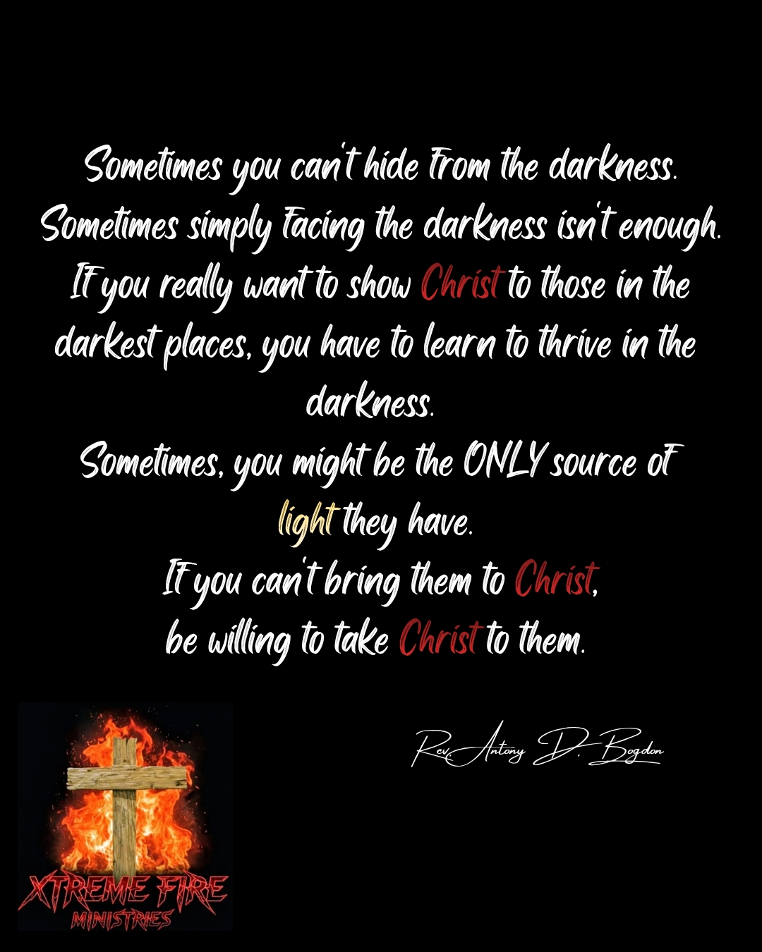 @Xtreme Fire Ministries