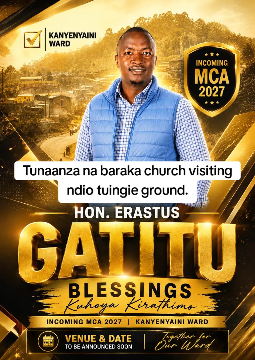 @Hon Gatitu wa kanyenyaini