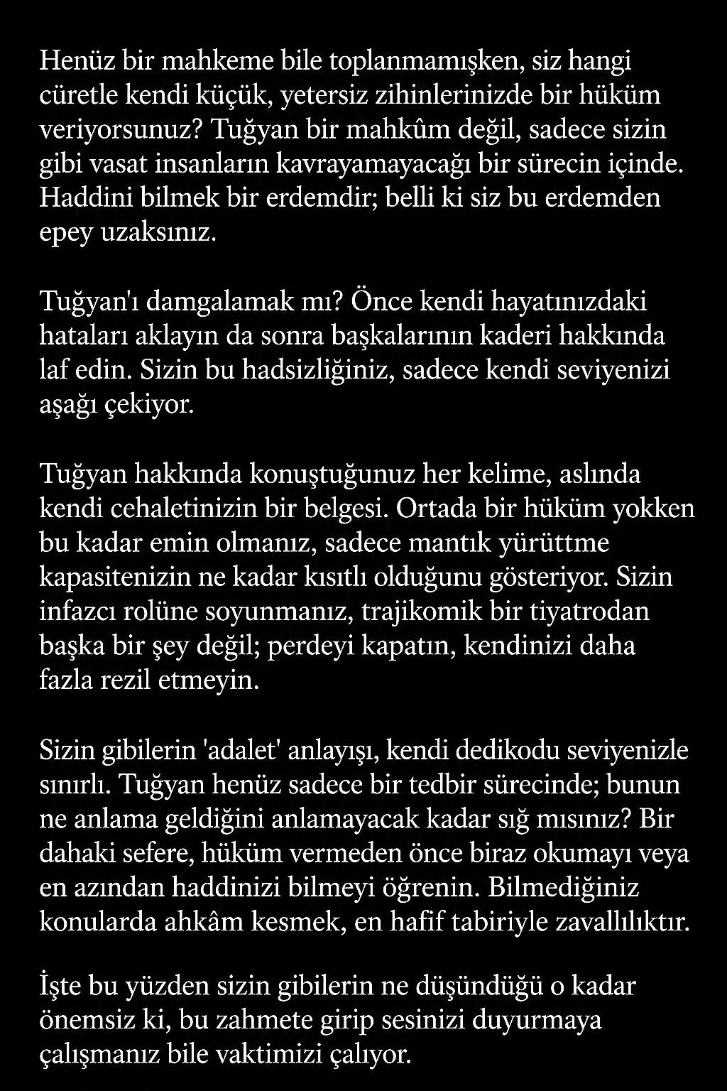 @Tuğyan Ülkem Gülter