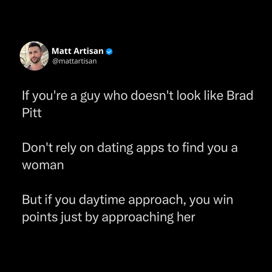 @Matt Artisan #1 Dating Coach