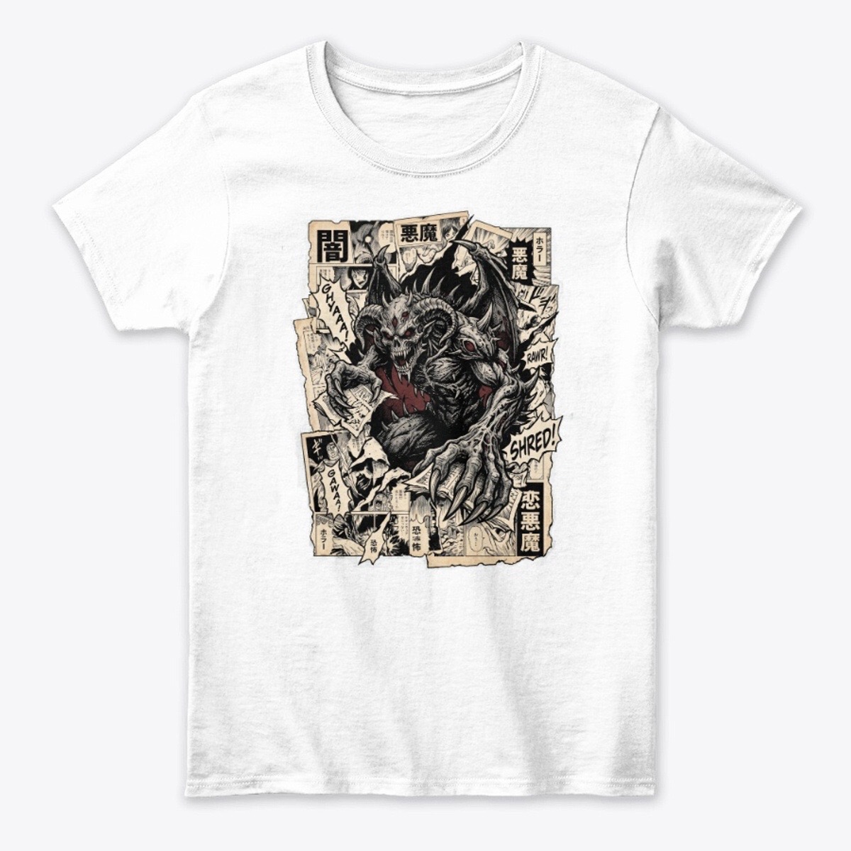 @Anime Graphic Tshirt