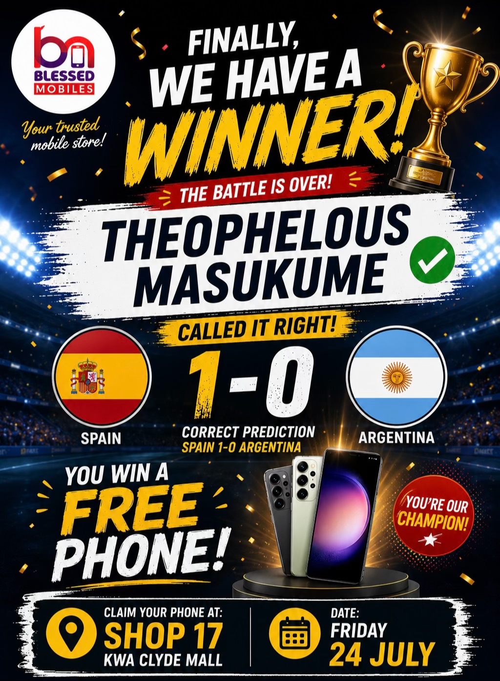 @Blessed Mobiles