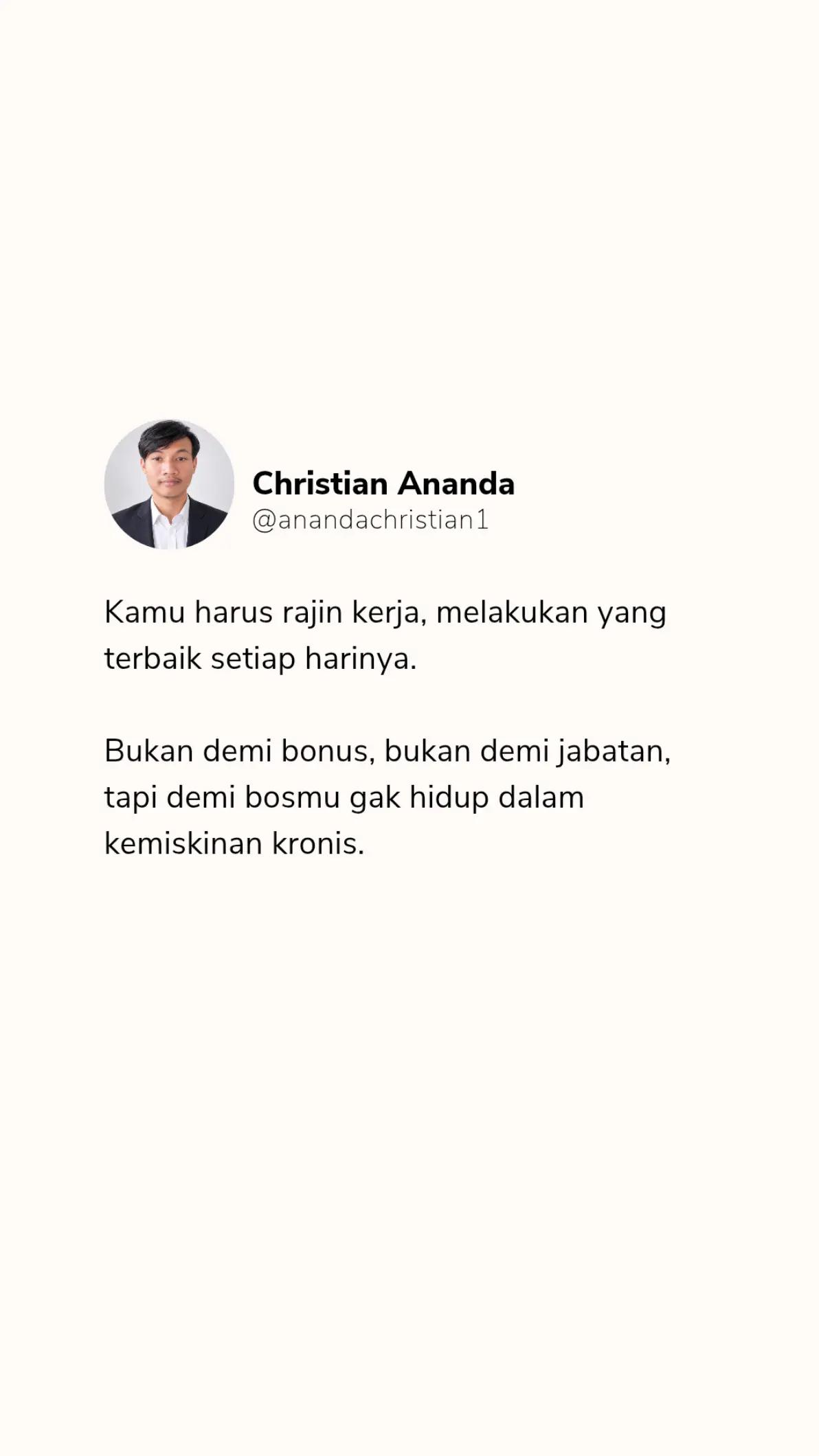 @Anandachristian