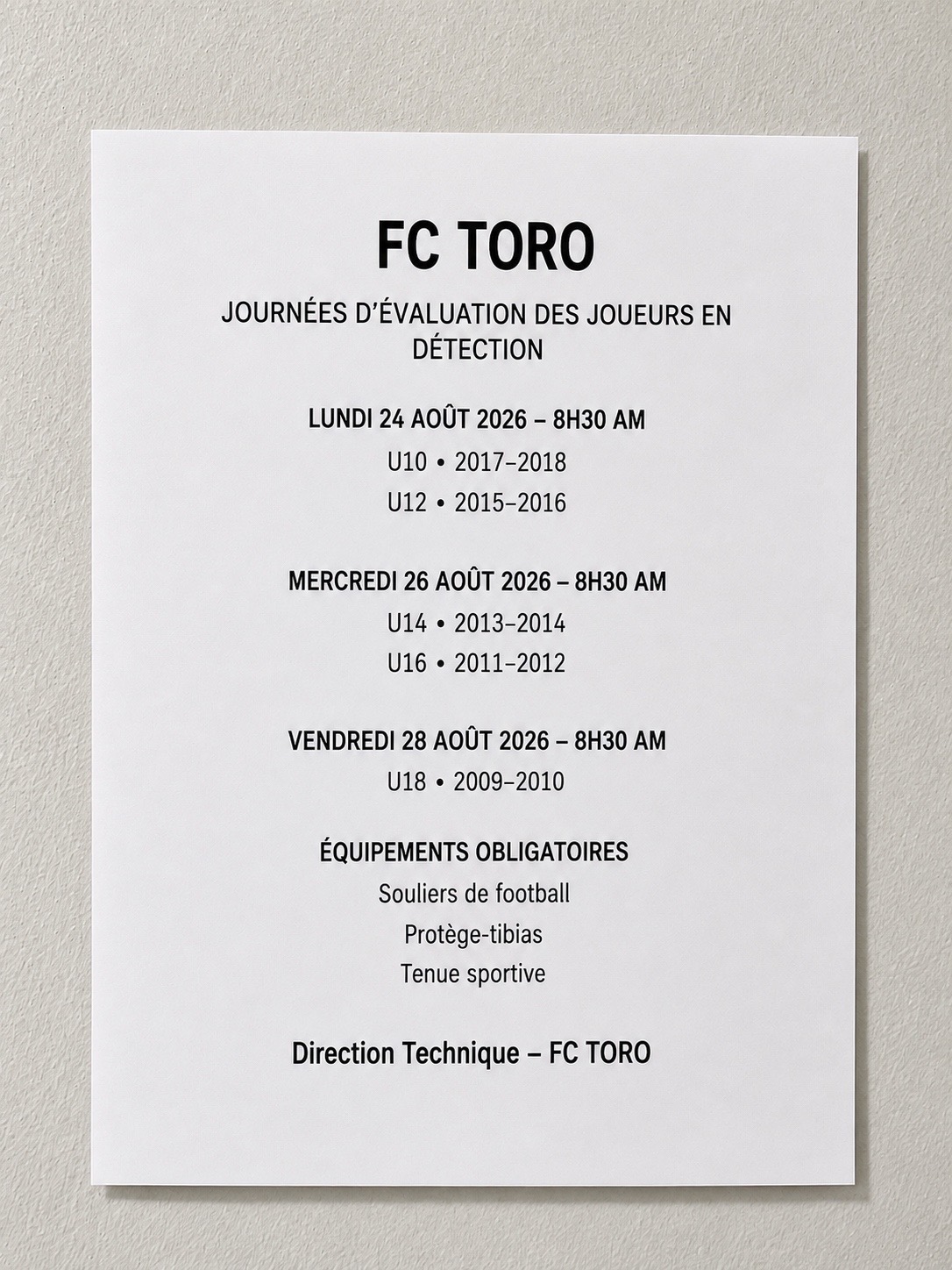 @FC TORO HAÏTI 🇭🇹