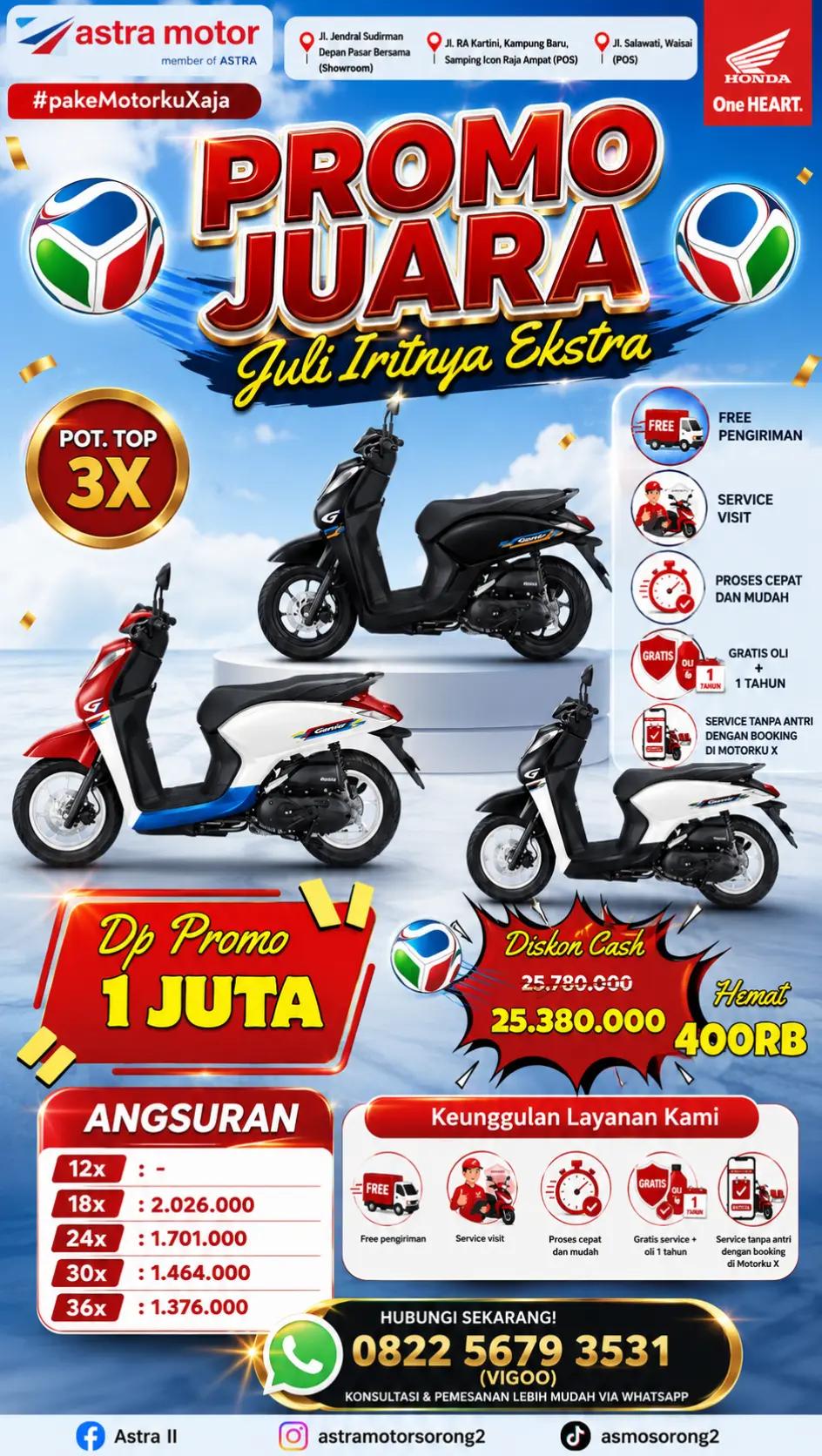 @JORZ HONDA SORONG ²
