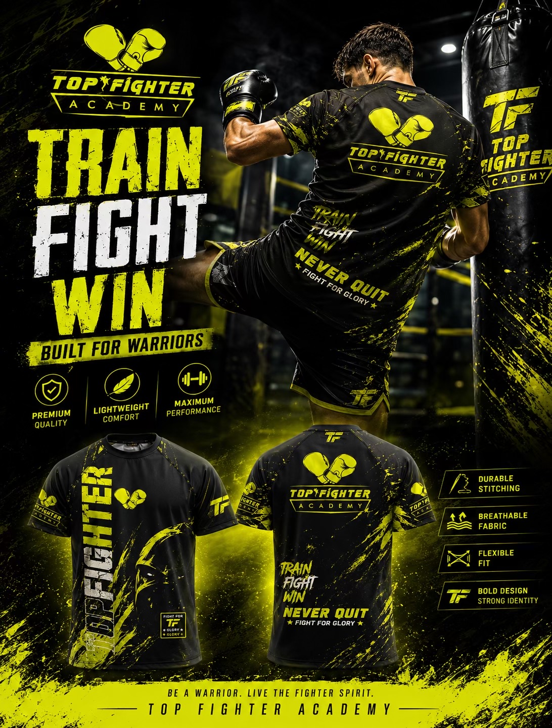 @Top fighter academy
