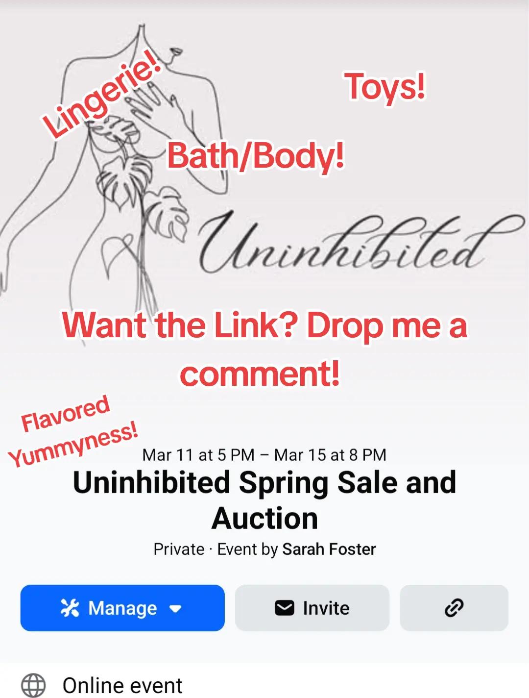 @Sarah Foster Uninhibited