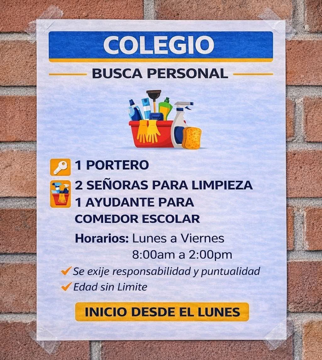 @trabajo si hay✅️